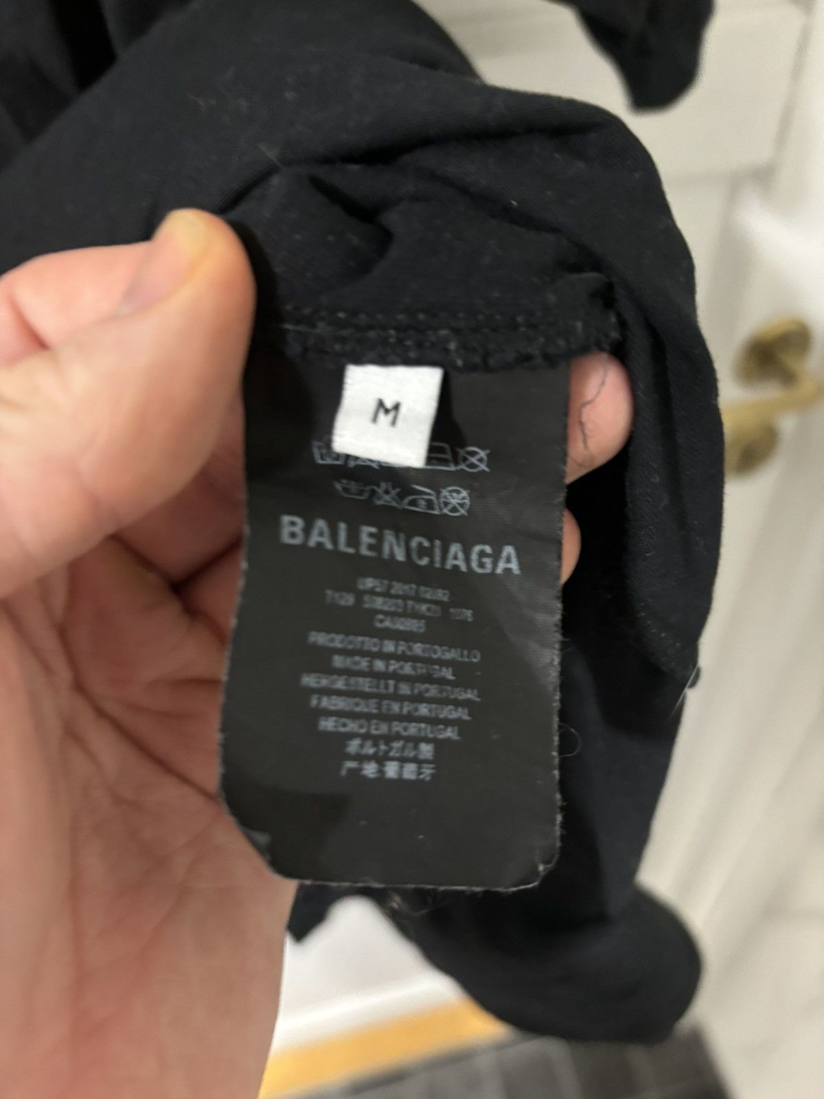 Balenciaga Logo tee Size US M / EU 48-50 / 2 - 3 Thumbnail