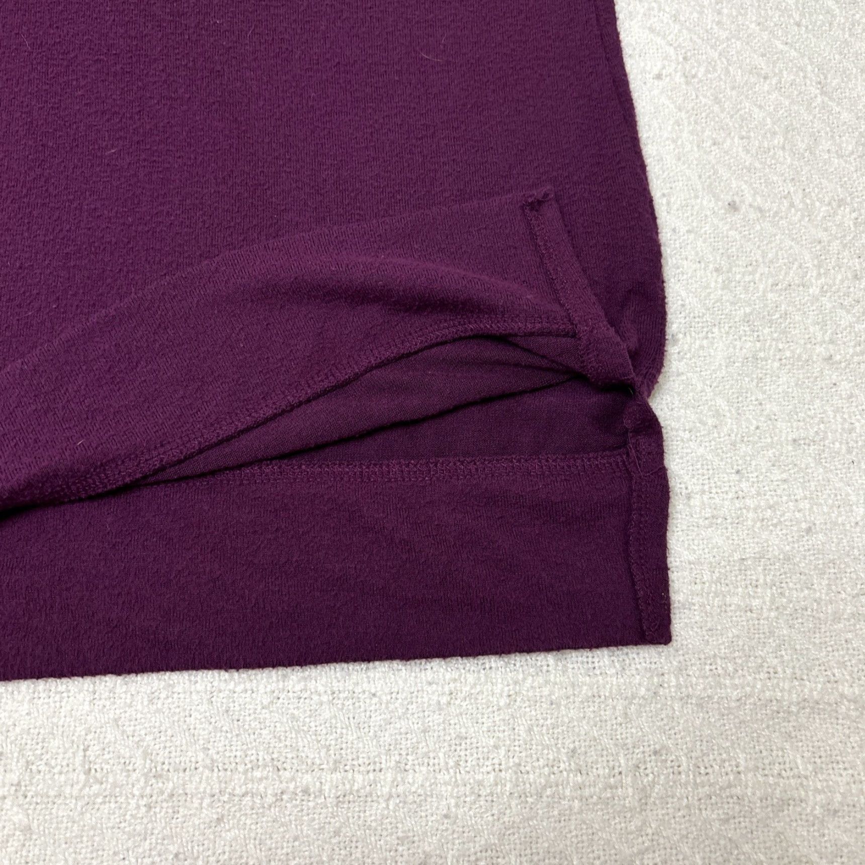 Lucky Brand Lucky Brand Sweater Womens Medium Burgundy Maroon Longsleeve Mock Neck Baggy Fit Size M / US 6-8 / IT 42-44 - 4 Thumbnail