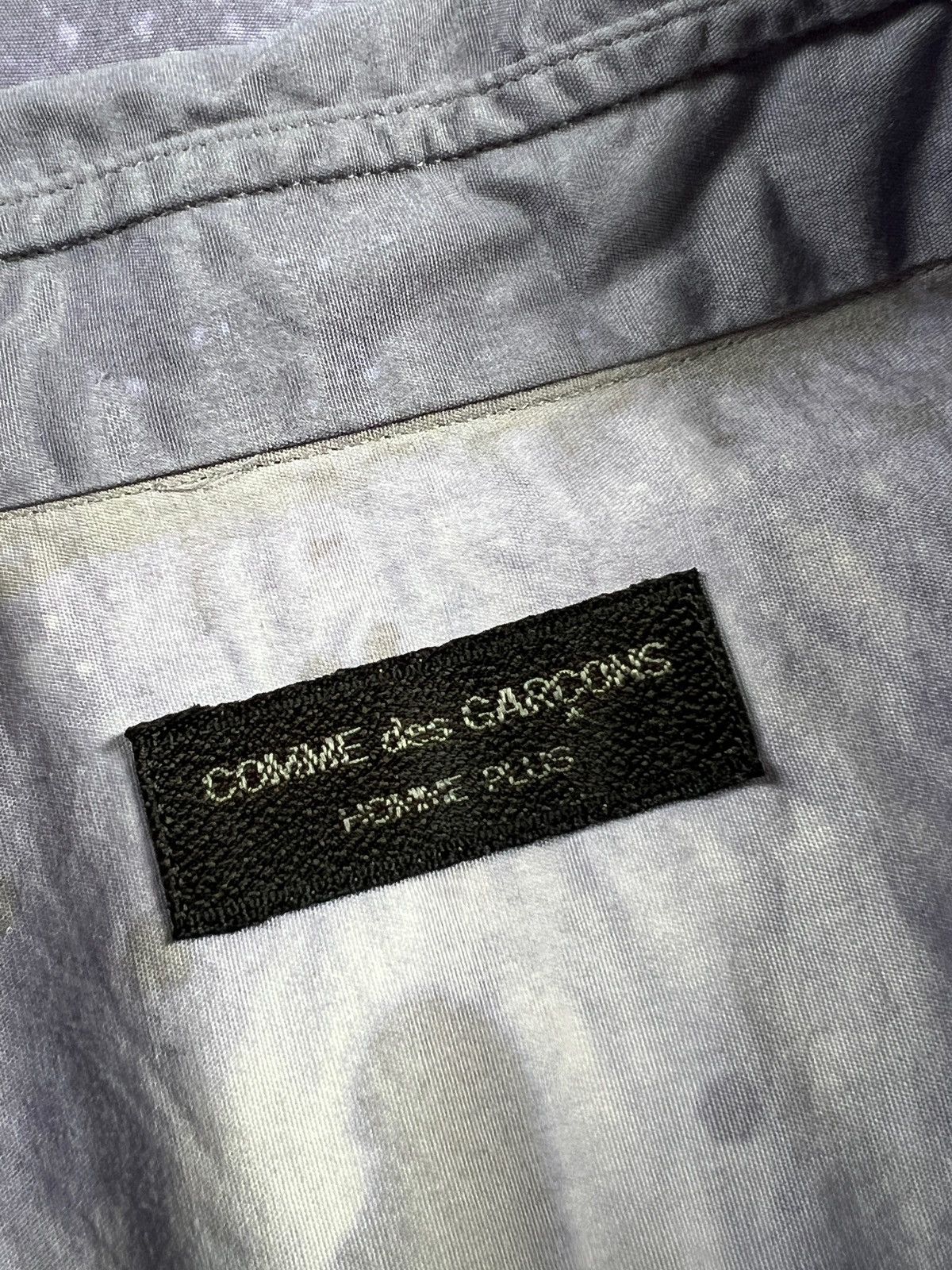 Comme des Garcons Homme Plus 1990 Comme des Garçons Homme Plus Bleached Button Shirt Size US L / EU 52-54 / 3 - 11 Thumbnail