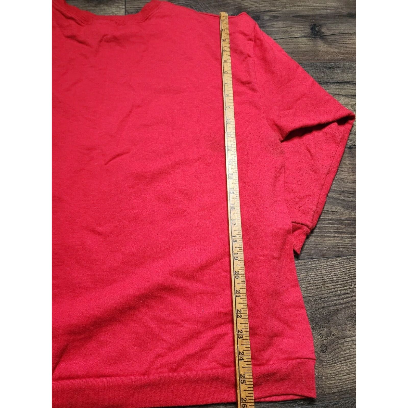 Vintage VINTAGE 90s Winnie The Pooh & Piglet Christmas Sweatshirt Red XL Size XL / US 12-14 / IT 48-50 - 7 Thumbnail