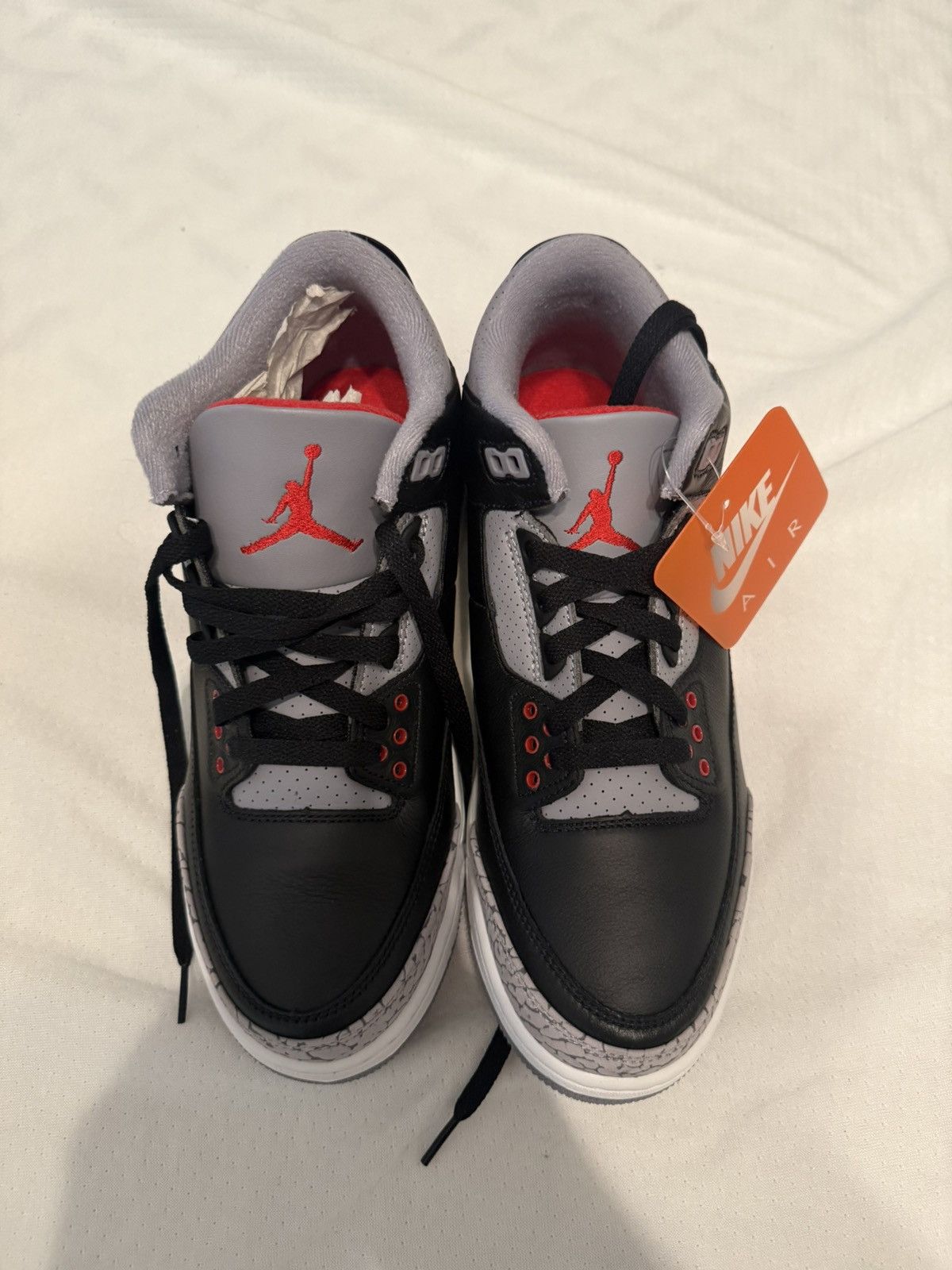 Jordan Brand JORDAN 3 BLACK CEMENT Size US 9.5 / EU 42-43 - 9 Thumbnail