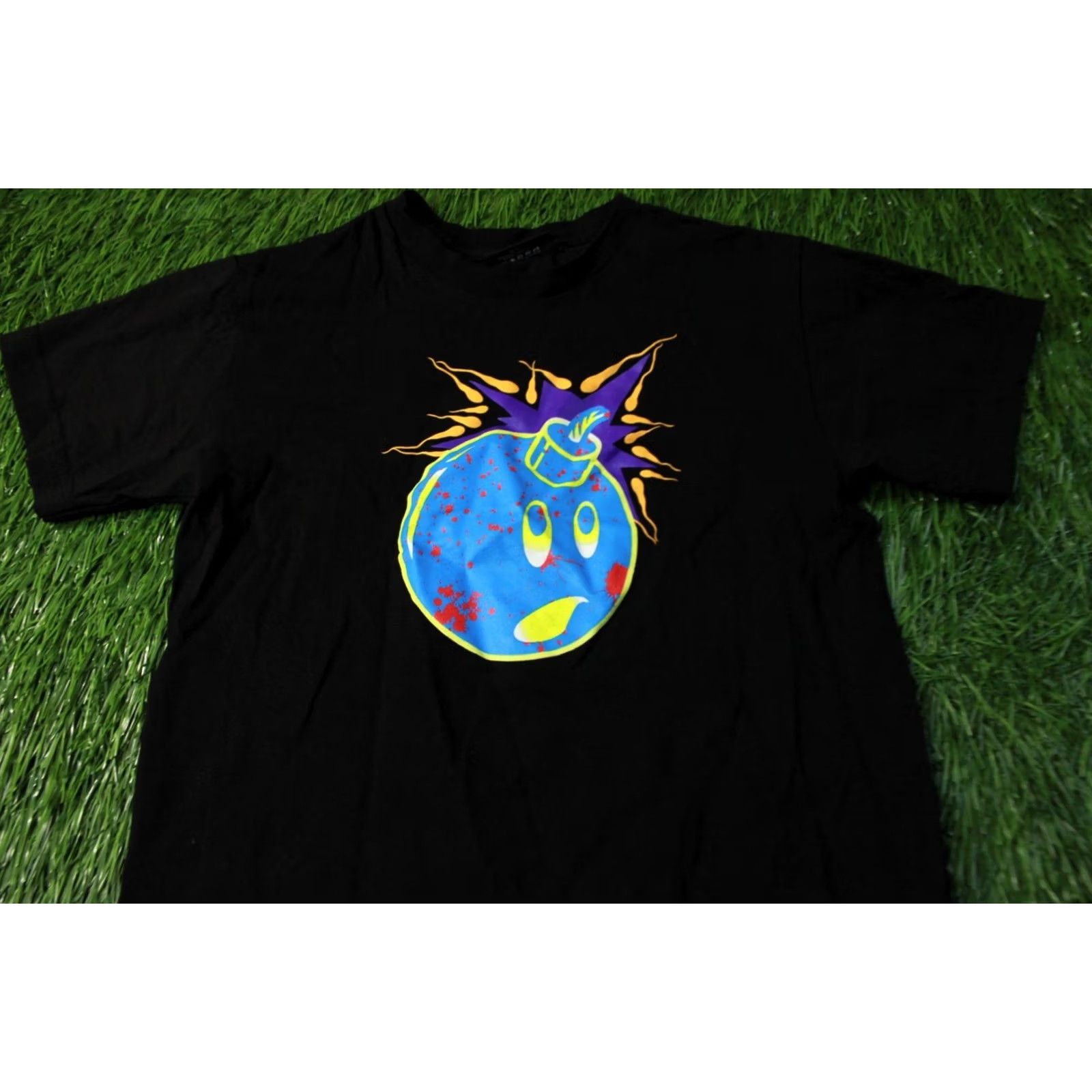 The Hundreds The Hundreds Adam Bomb T-Shirt Mens Shirt S Black 100% Cotton Jersey Short Sleeve Logo Classic Tee Vintage No Size US S / EU 44-46 / 1 - 3 Thumbnail