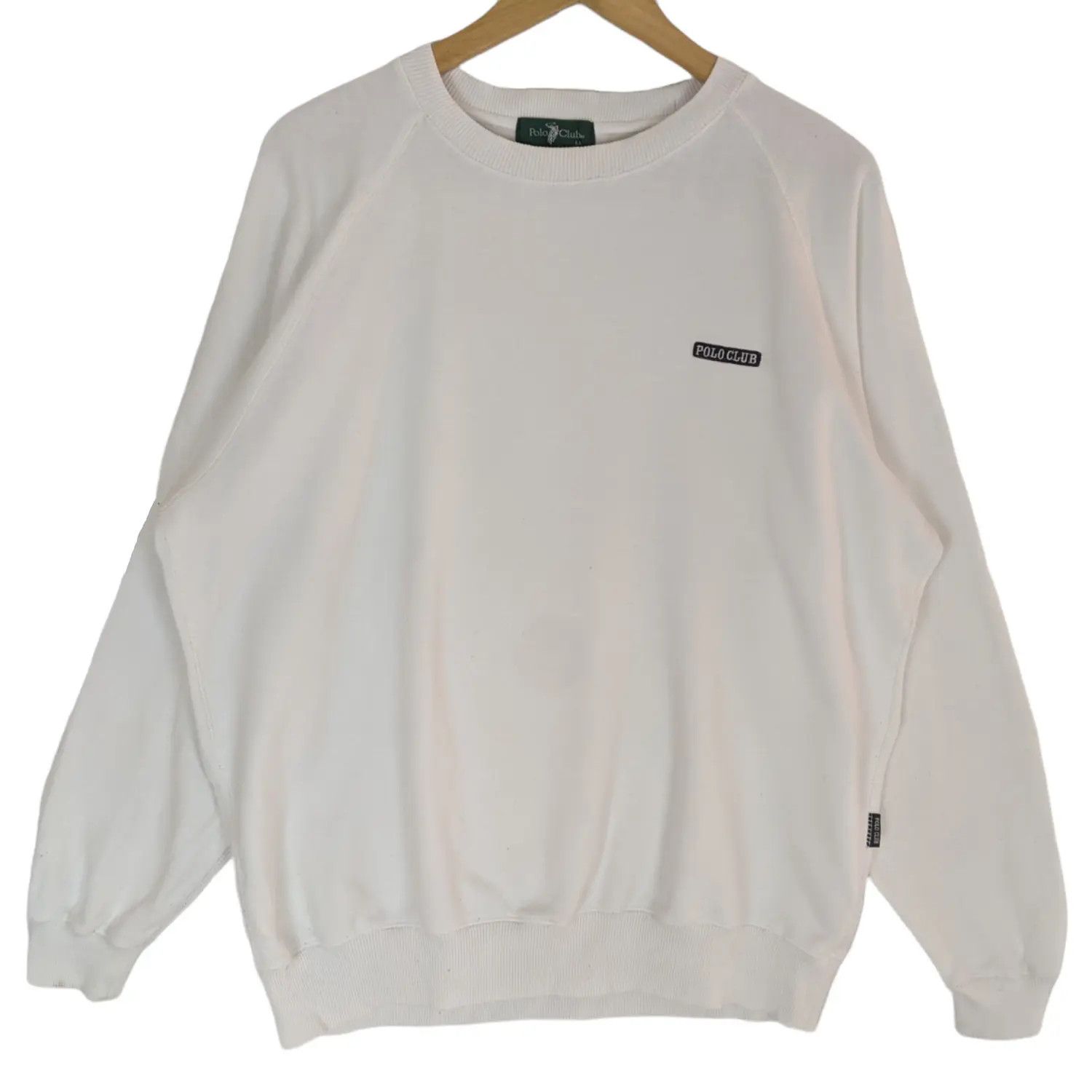 Japanese Brand × Vintage POLO CLUB Plain Crewneck Jumper Sweatshirt Size US XL / EU 56 / 4 - 2 Thumbnail