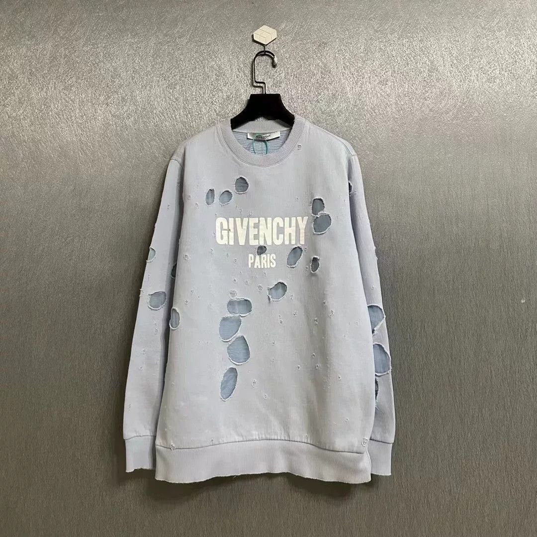 Givenchy givenchy light blue oversized sweatshirt size xs Size US XS / EU 42 / 0 - 1 Thumbnail