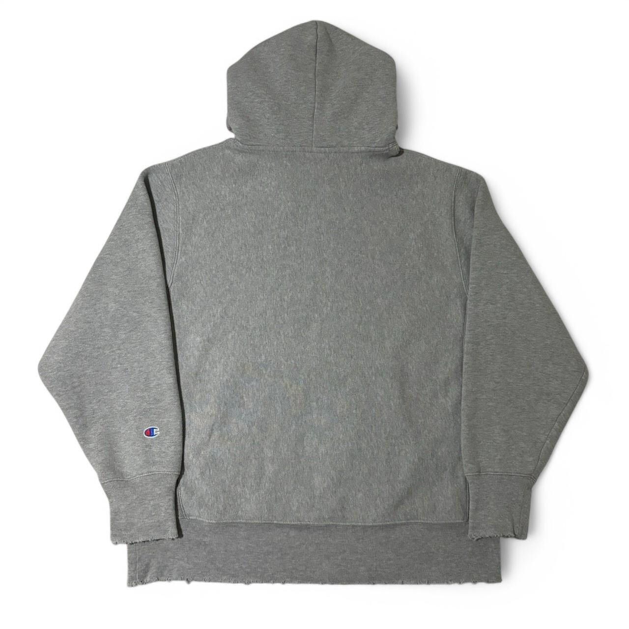 Other Custom Painted Middle Finger Grey Hoodie - L/XL Size US L / EU 52-54 / 3 - 6 Thumbnail