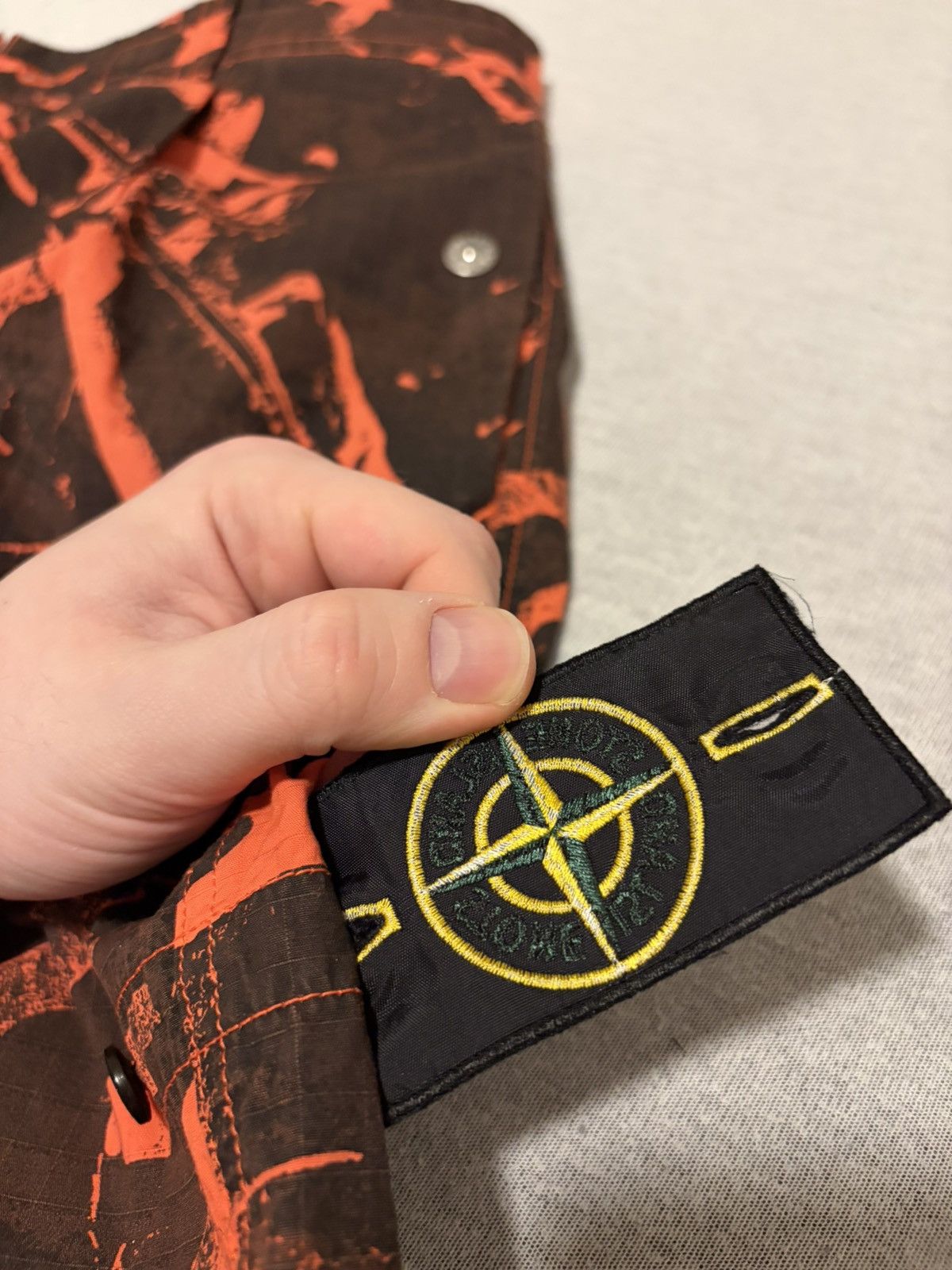 Stone Island Stone Island Scan Camo On Stretch Ripstop-OVD Trousers Size US 30 / EU 46 - 4 Thumbnail