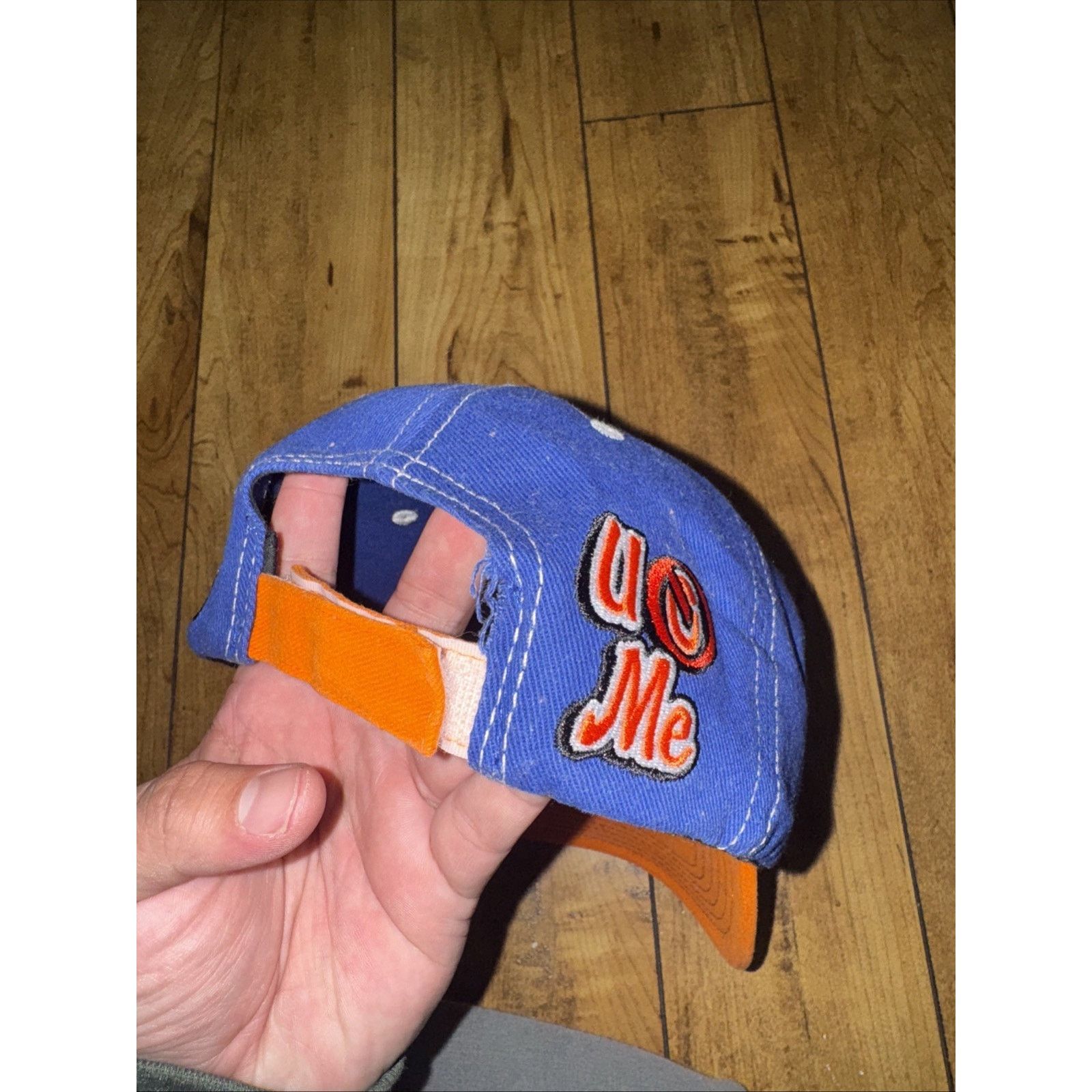 WWE WWE John Cena Blue Adjustable Hat Hustle Loyalty Respect Size ONE SIZE - 3 Thumbnail