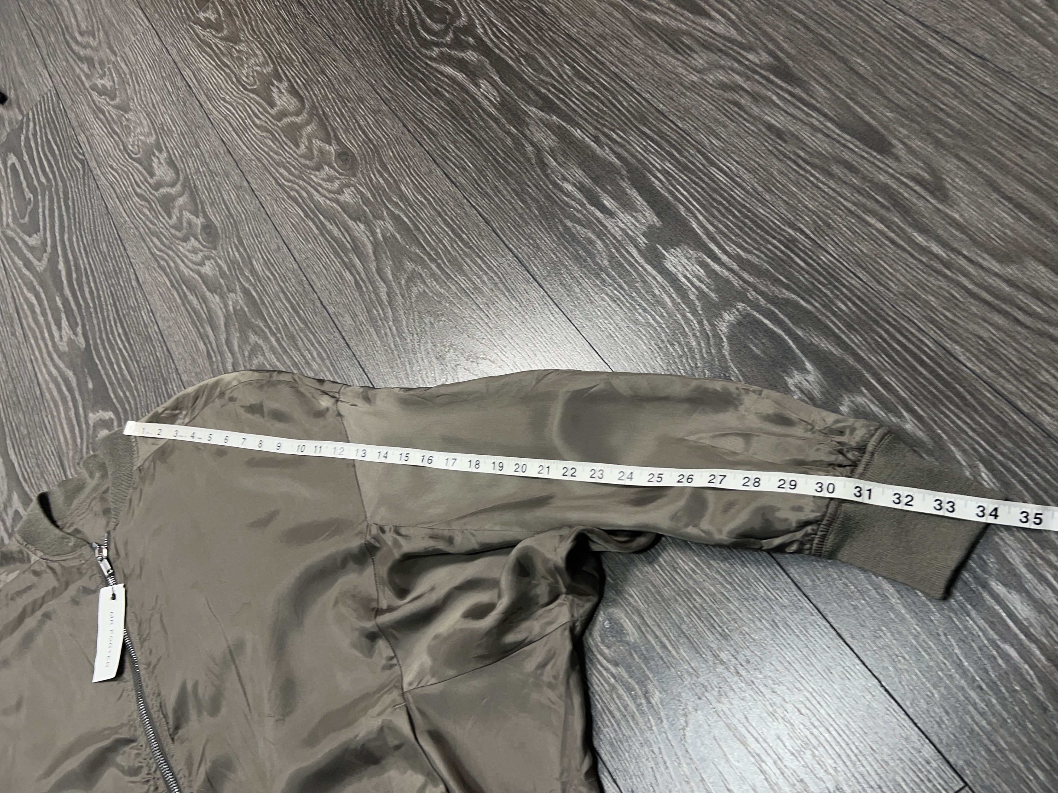 Rick Owens NWT Mens Jumbo Peter Flight Bomber Nylon Jacket Size 40 50 M Size US M / EU 48-50 / 2 - 12 Thumbnail