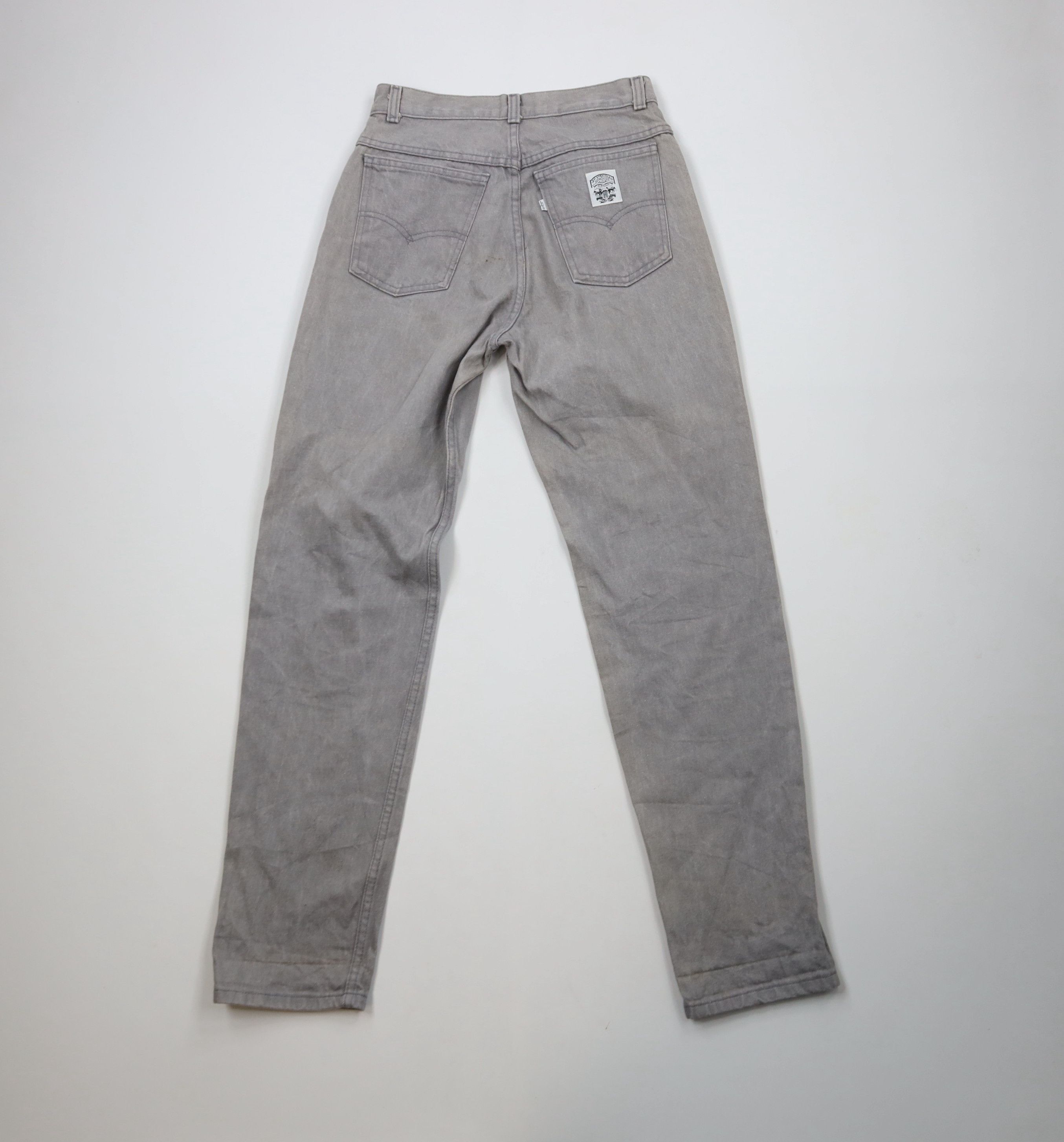 Levi's × Vintage Vintage 80s Levis Relaxed Tapered Leg Denim Jeans Gray USA Size 34" / US 12 / IT 48 - 10 Thumbnail