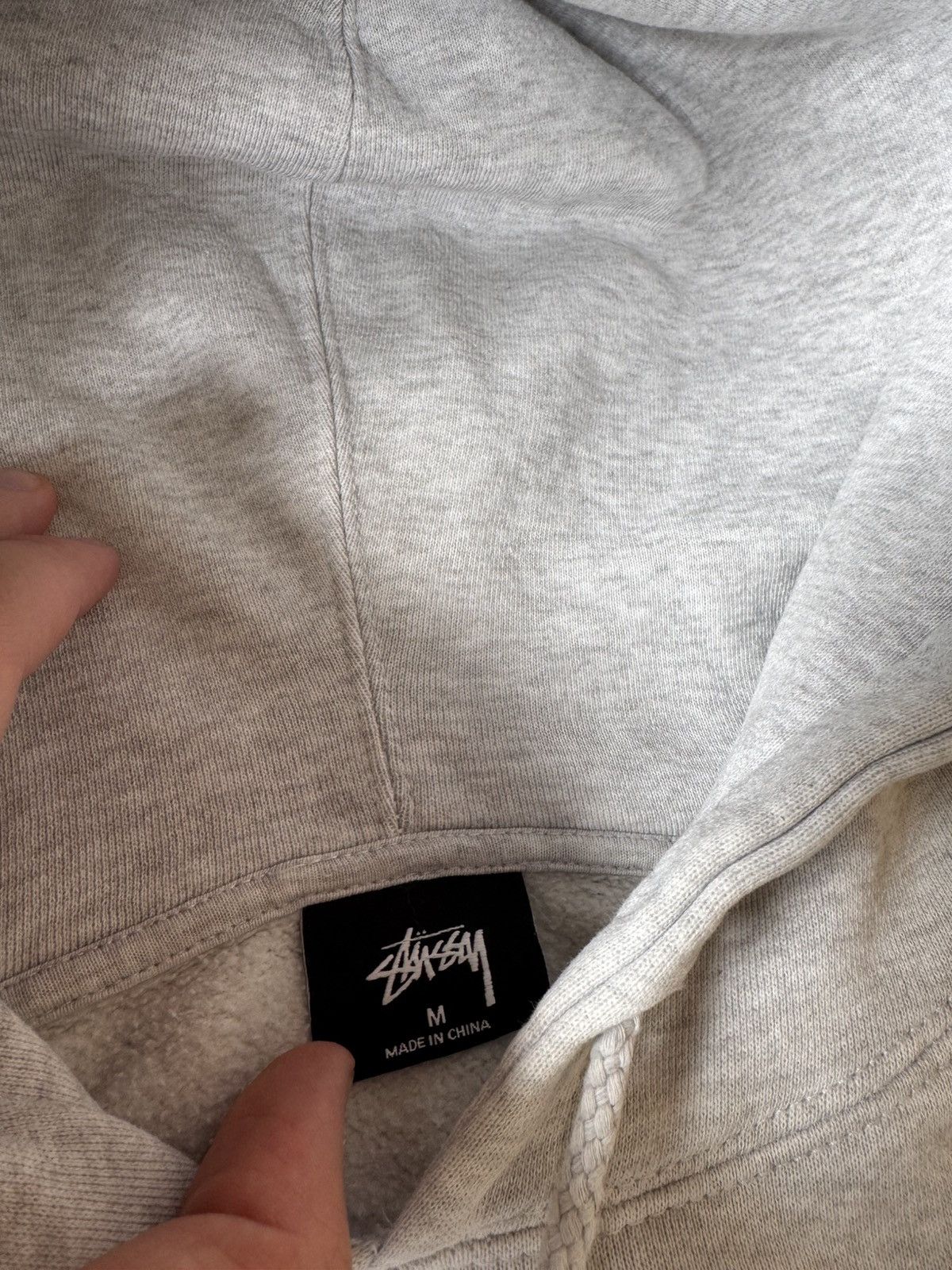 Stussy × Vintage STUSSY CENTER HUFT LOGO OVERSIZE BAGGY FIT HOODIE Size US M / EU 48-50 / 2 - 12 Thumbnail