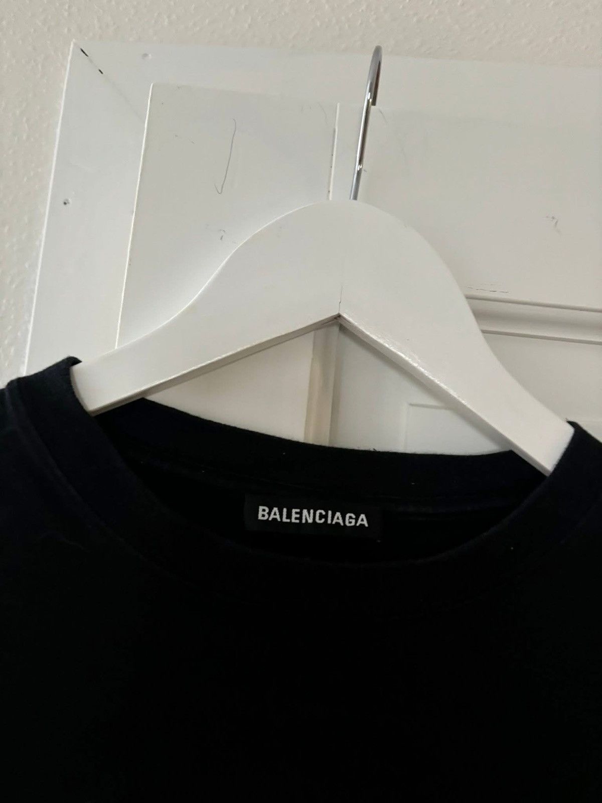 Balenciaga Logo tee Size US L / EU 52-54 / 3 - 2 Thumbnail