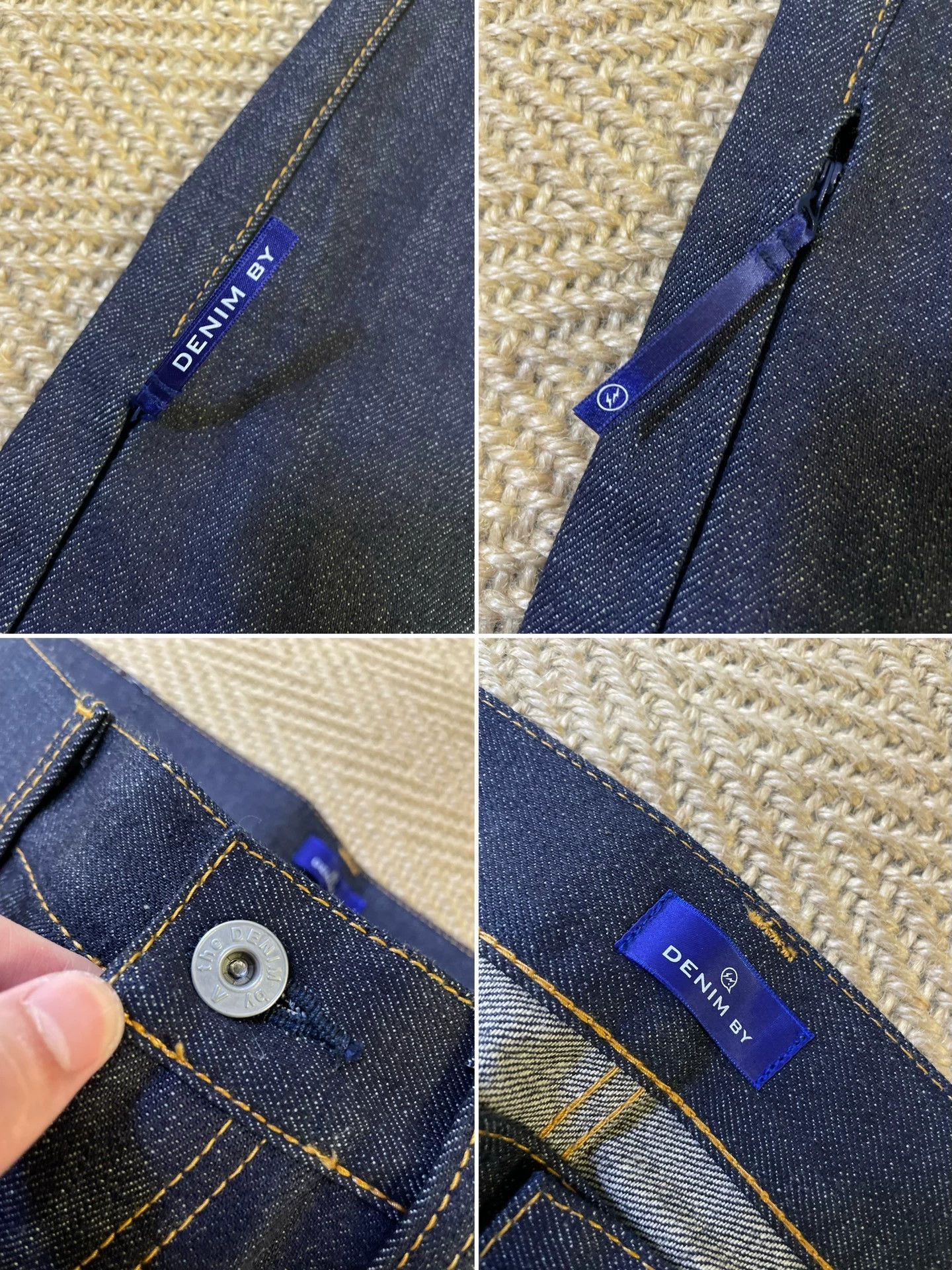 Fragment Design FRAGMENT x VANQUISH RAW JEANS LIGHTNING EMBROIDERY W30 NEW Size US 30 / EU 46 - 5 Thumbnail