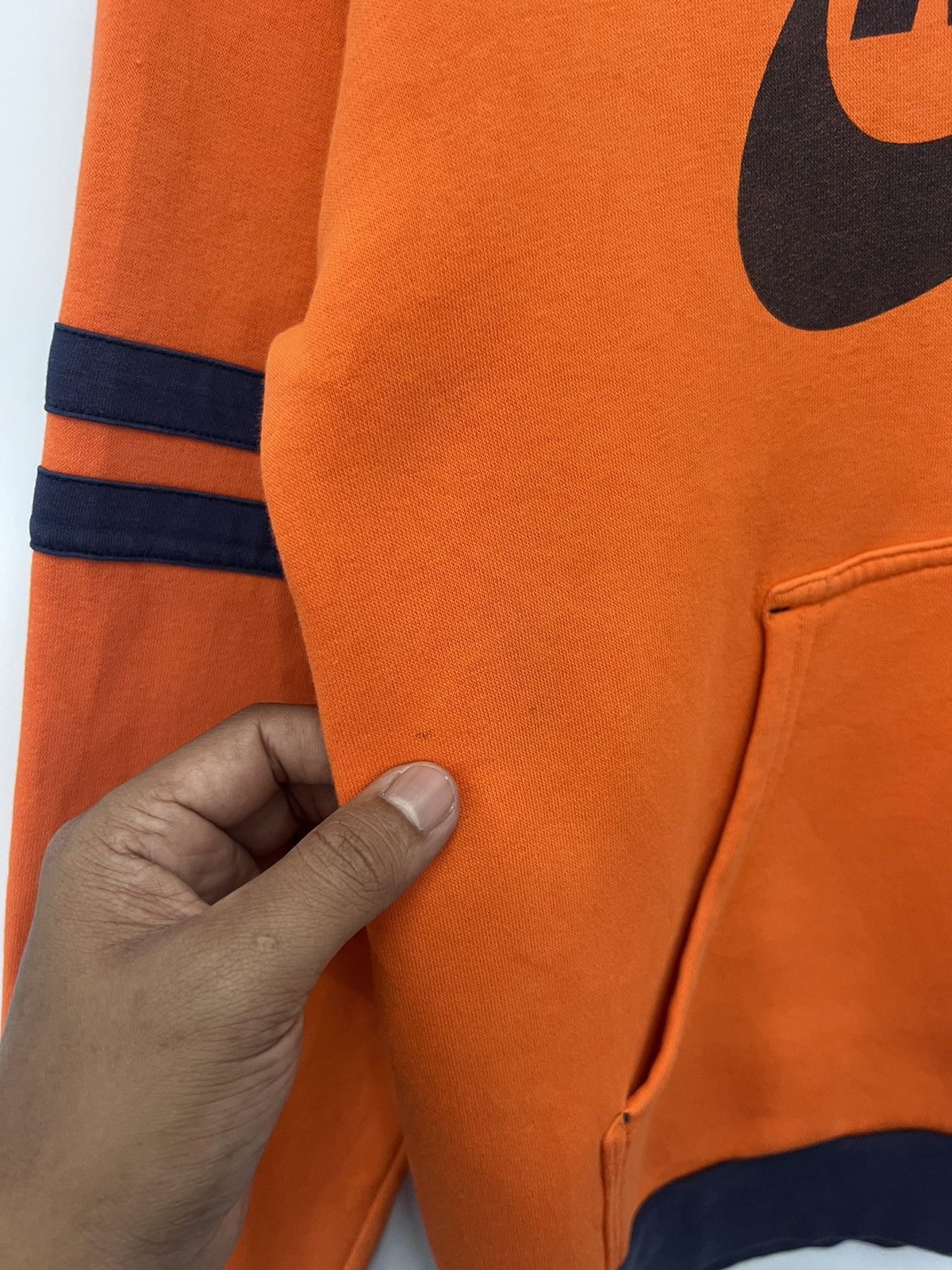 Nike 🔥 Vintage Y2K Nike Big logo sweatshirt hoodie - M Size US S / EU 44-46 / 1 - 5 Thumbnail