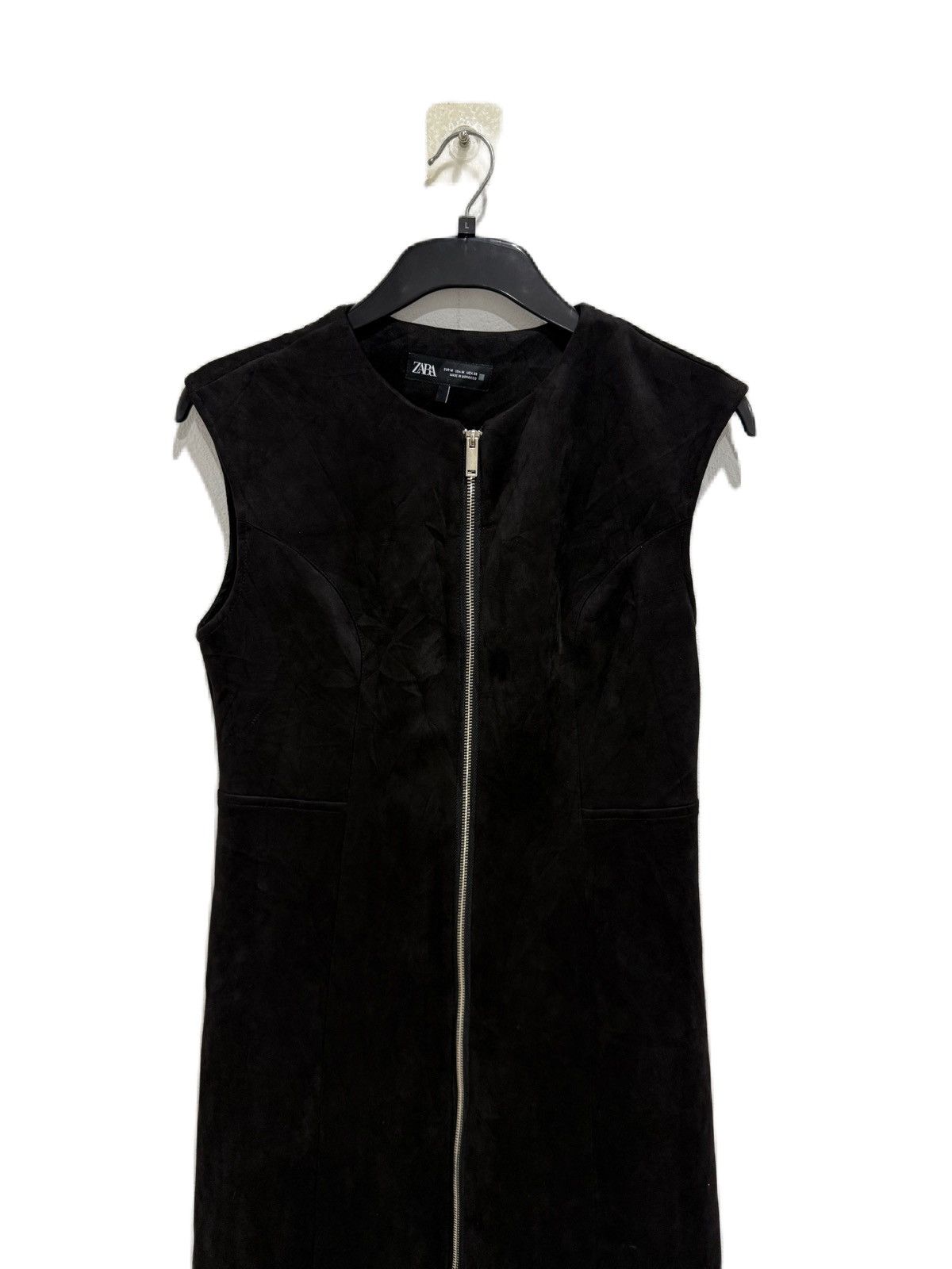 Ader Error × Zara Zara Sleeveless Dress Black Zipper Avant-garde Inspired Size M / US 6-8 / IT 42-44 - 4 Thumbnail