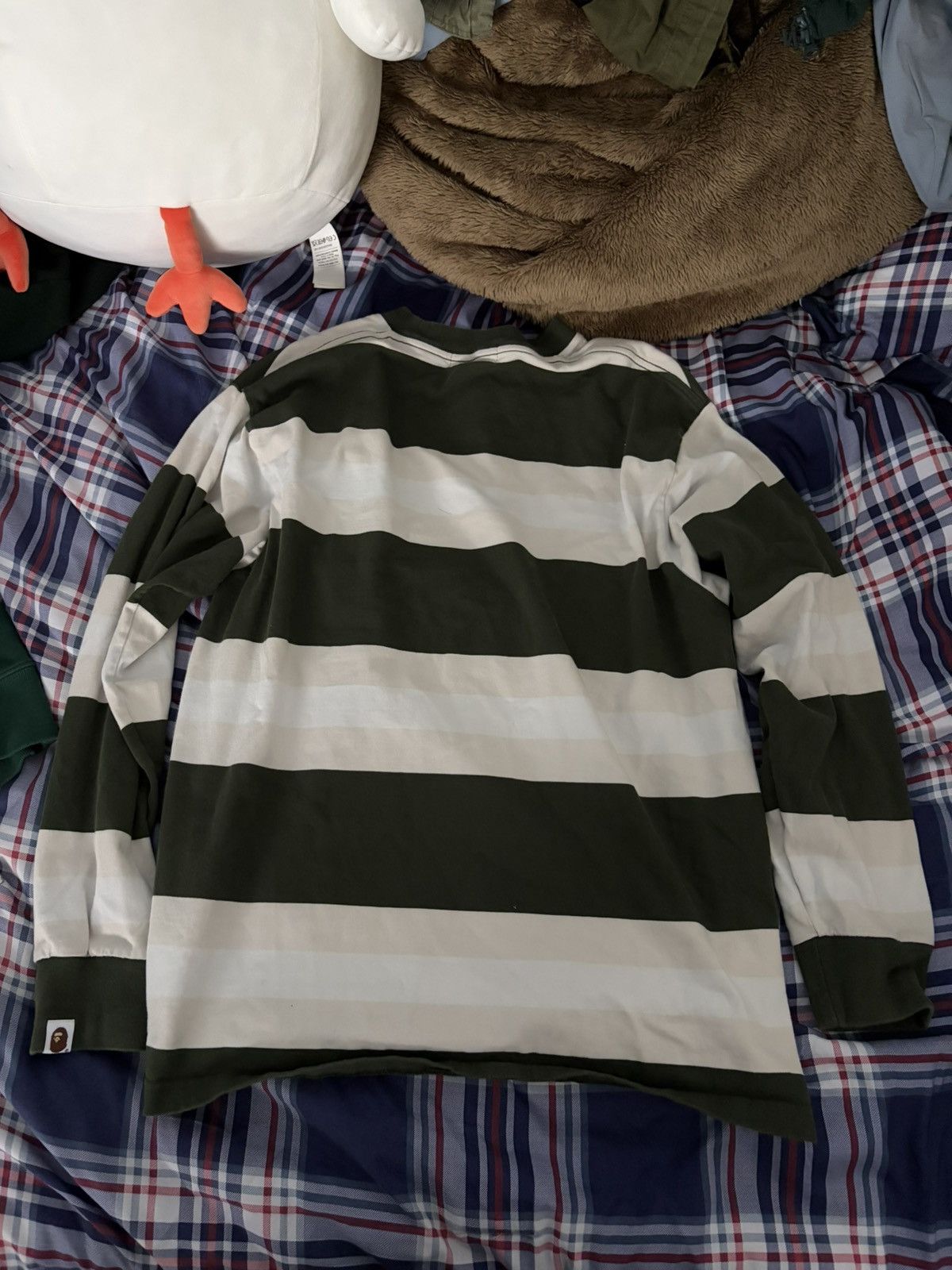 Bape Bape Striped Longsleeve Size US M / EU 48-50 / 2 - 5 Thumbnail