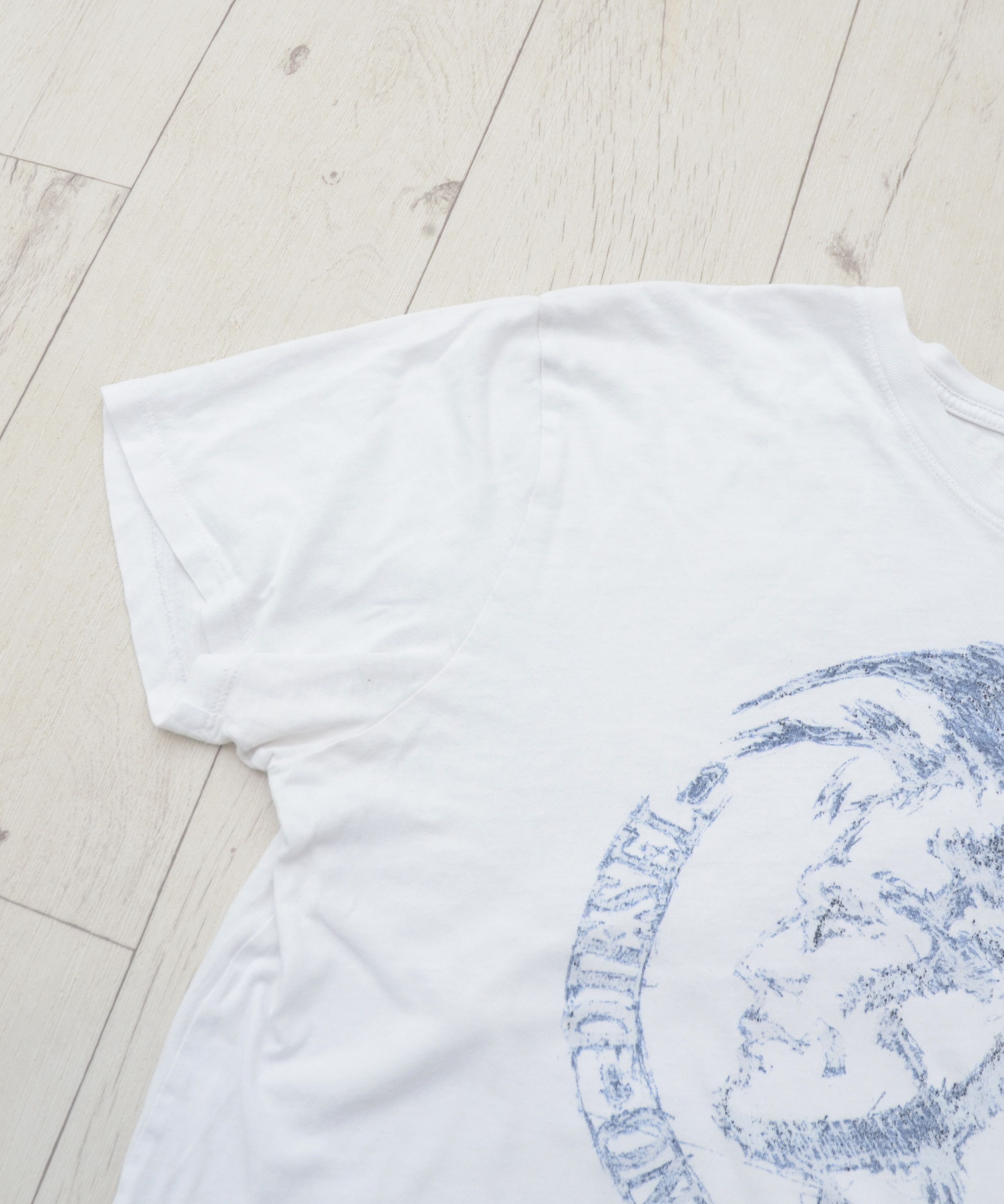Diesel × Vintage Vintage Y2K Diesel Only The Brave Graphic Tee Big Logo Size US L / EU 52-54 / 3 - 6 Thumbnail