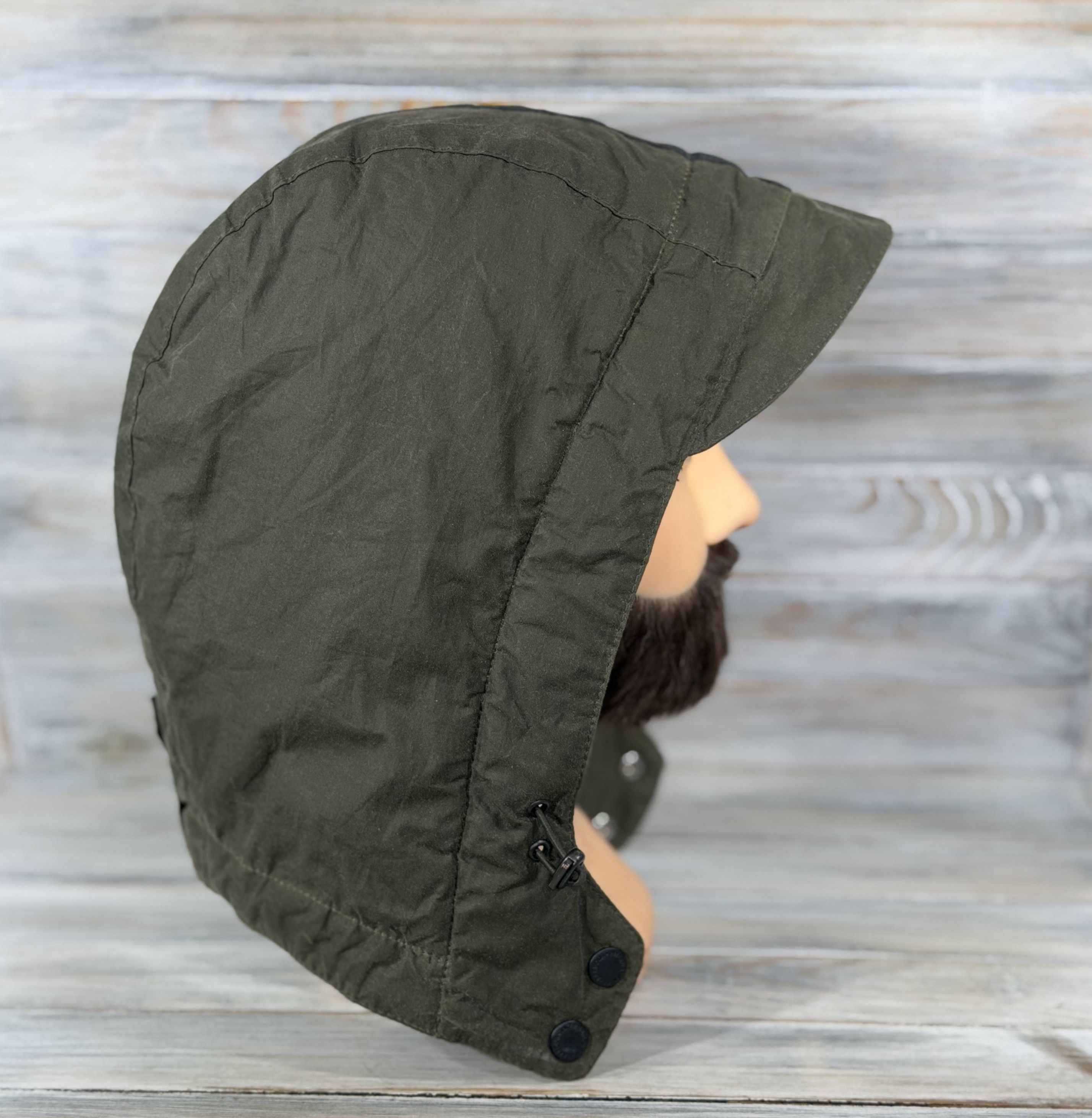 Barbour BARBOUR International Wax Hood For Waxed Cotton Jacket Size ONE SIZE - 21 Thumbnail