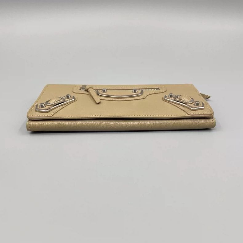 Balenciaga Balenciaga Long Wallet with Studs and Zipper-2505 Size ONE SIZE - 5 Thumbnail