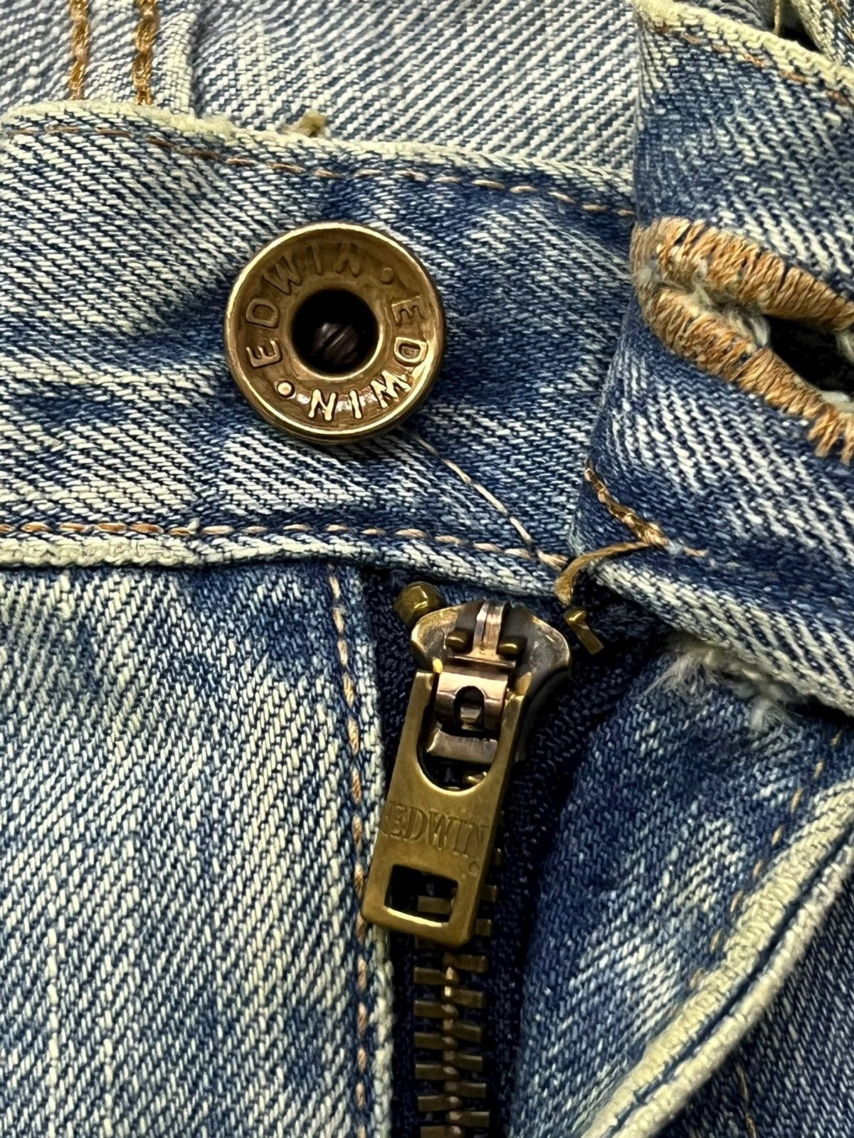 Edwin Vintage Edwin 505s Selvedge Denim Japan - Distressed Denim Size US 28 / EU 44 - 11 Thumbnail