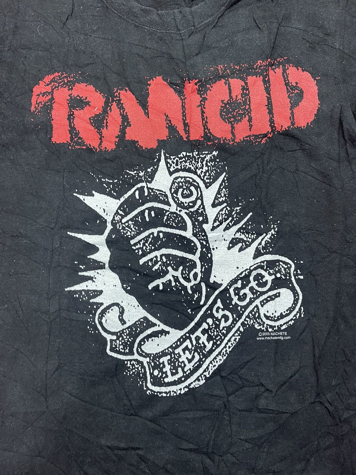 Band Tees × Vintage Vintage Rancid Punk Rock Band Tshirt Size US S / EU 44-46 / 1 - 2 Thumbnail