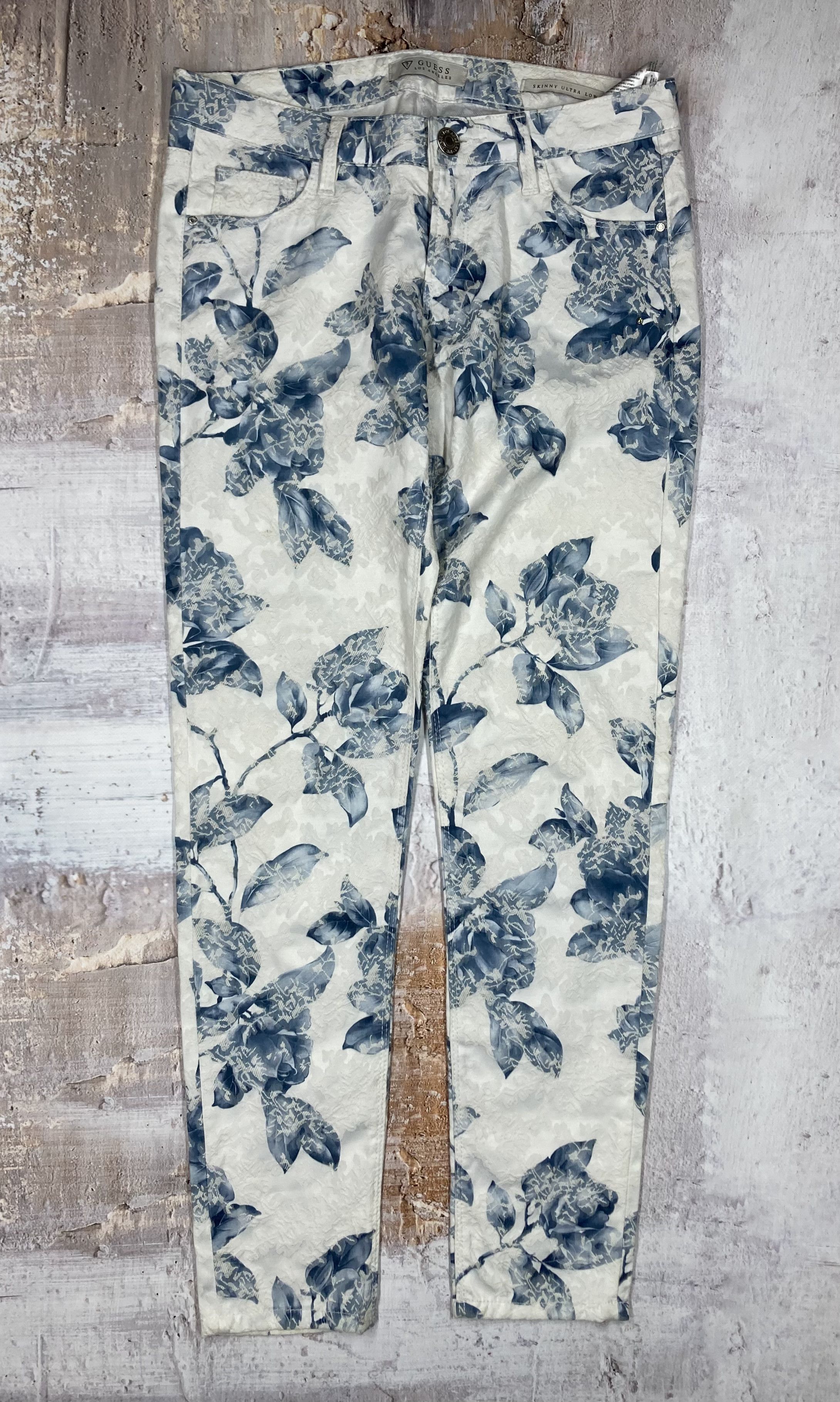Guess Vintage Pants Guess Flower Print Women’s Size 27. Size 27" / US 4 / IT 40 - 1 Thumbnail