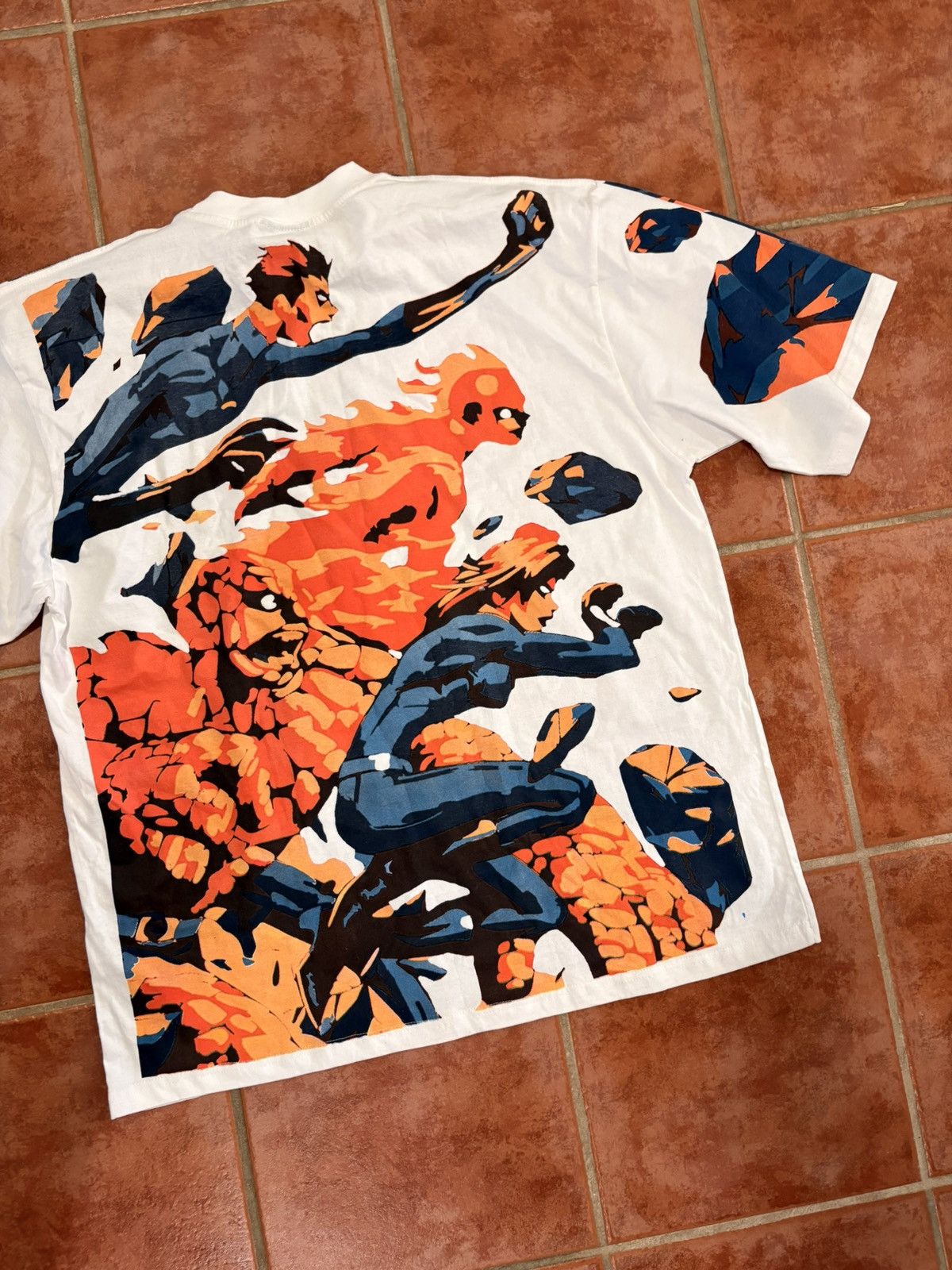 Marvel Comics Fantastic four AOP comic shirt 3xl Size US XXL / EU 58 / 5 - 2 Thumbnail