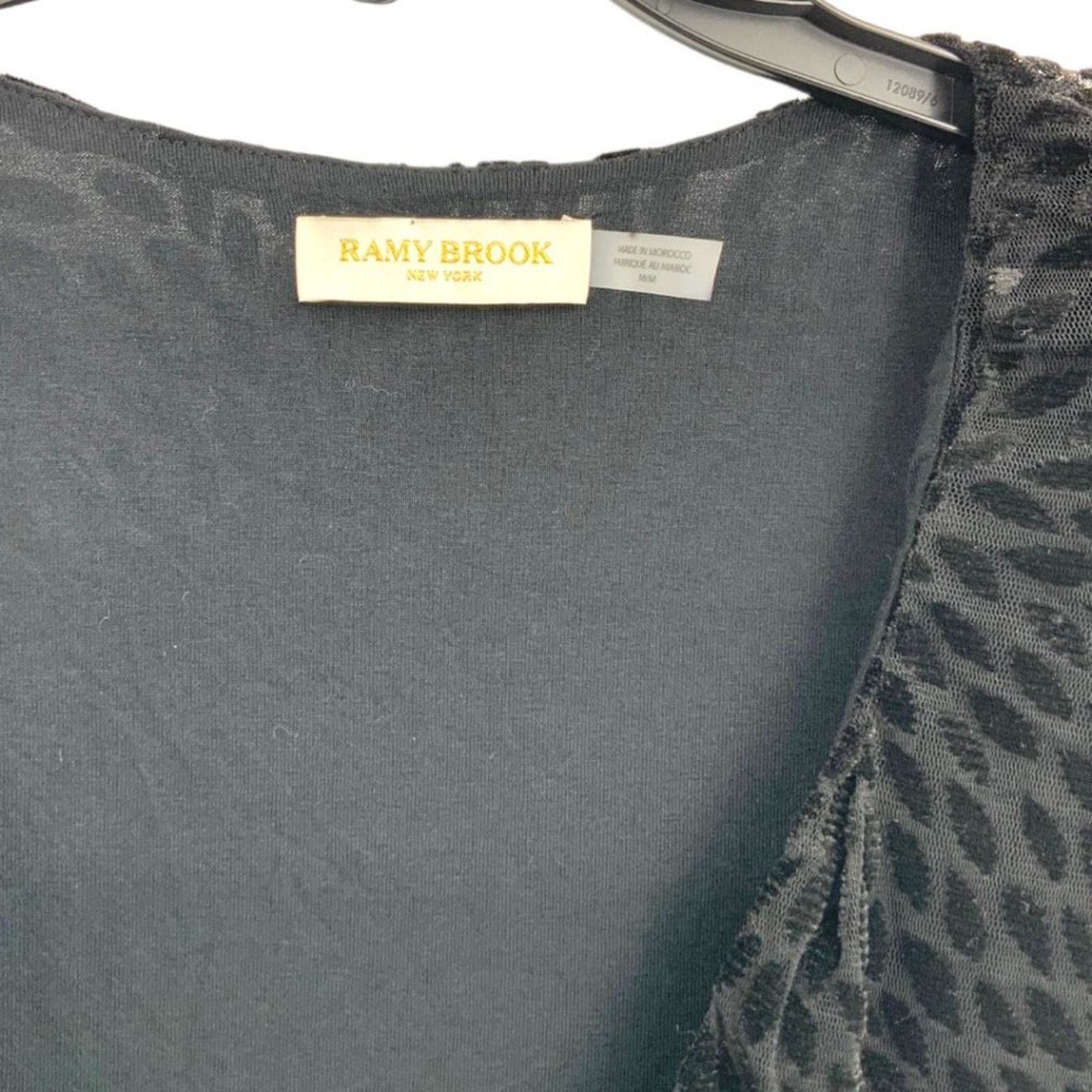 Ramy Brook Ramy Brook Regina Flocked Bodysuit Medium NWOT $275 MSRP Size M / US 6-8 / IT 42-44 - 4 Thumbnail