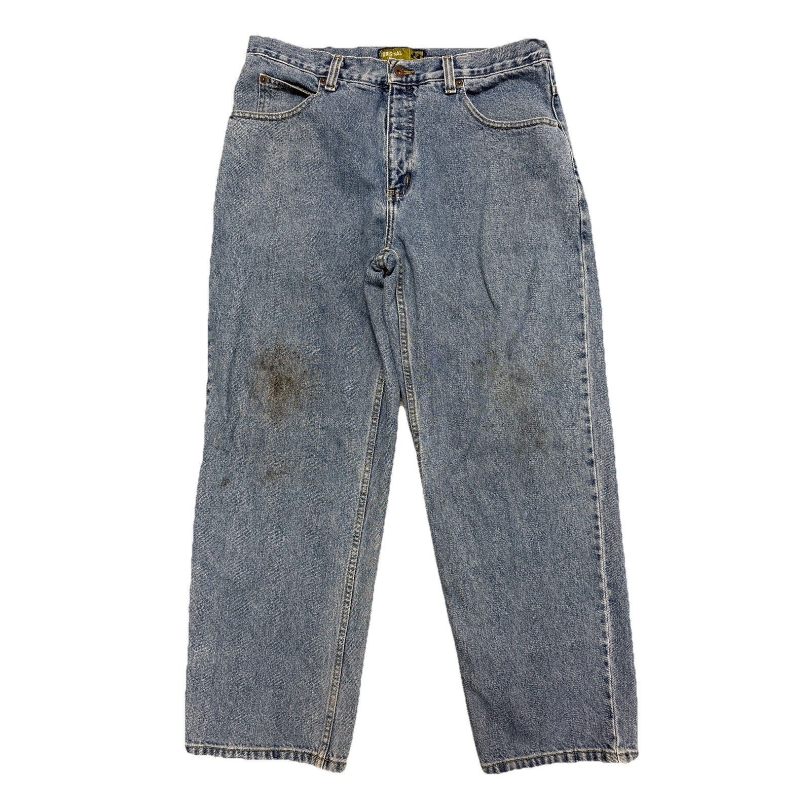 Anchor Blue × Vintage Vintage Anchor Blue Original Jeans Mens 36x30 Medium Wash Sk Size US 36 / EU 52 - 1 Thumbnail