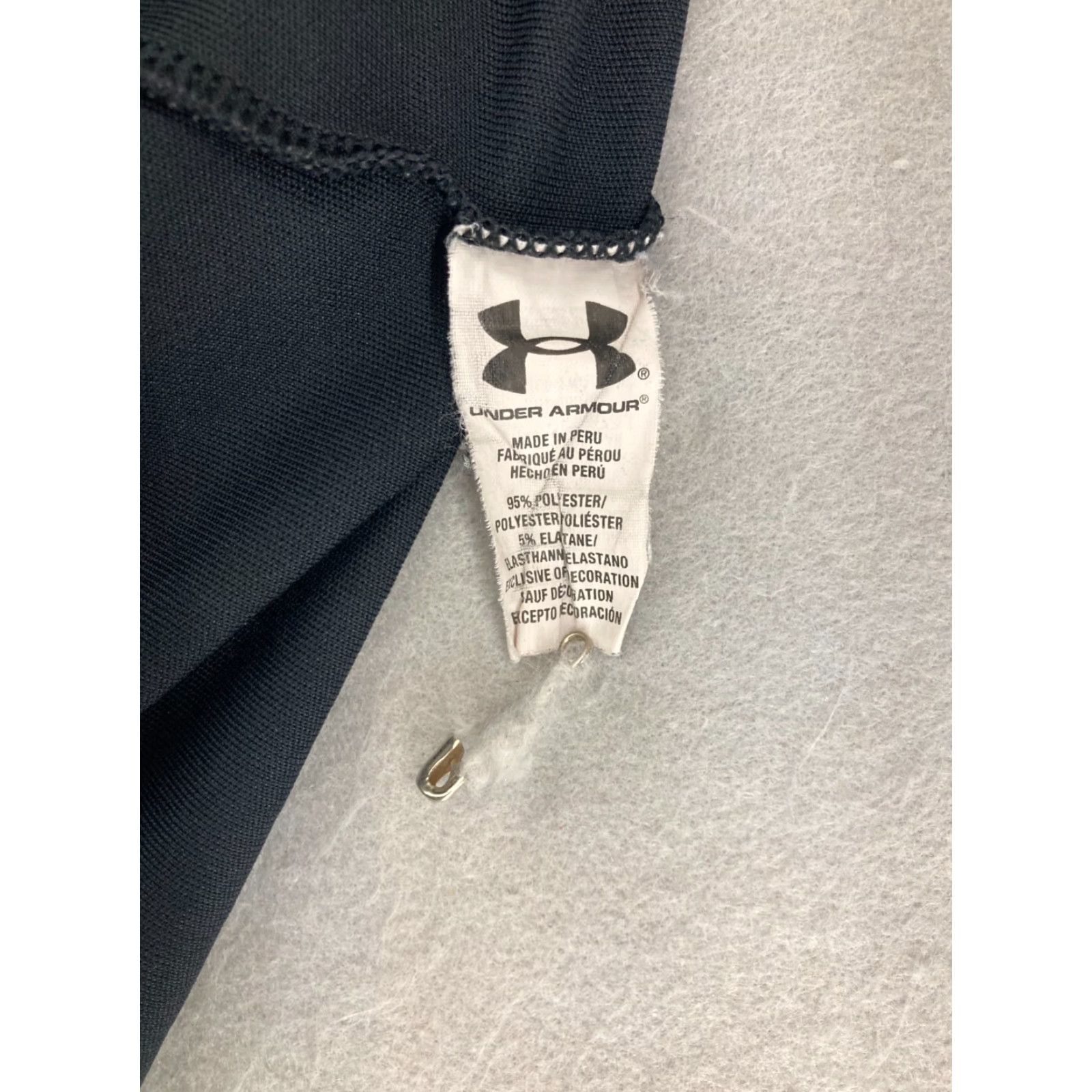 Under Armour Under Armour Polo Shirt Mens L Black HeatGear Sports Logo Classic Golf Polo Shirt Men L Black Size US L / EU 52-54 / 3 - 6 Thumbnail