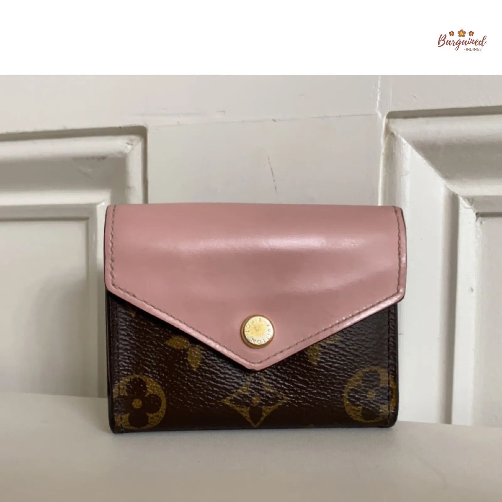 Louis Vuitton Ballerine Monogram Canvas Leather Zoe Wallet