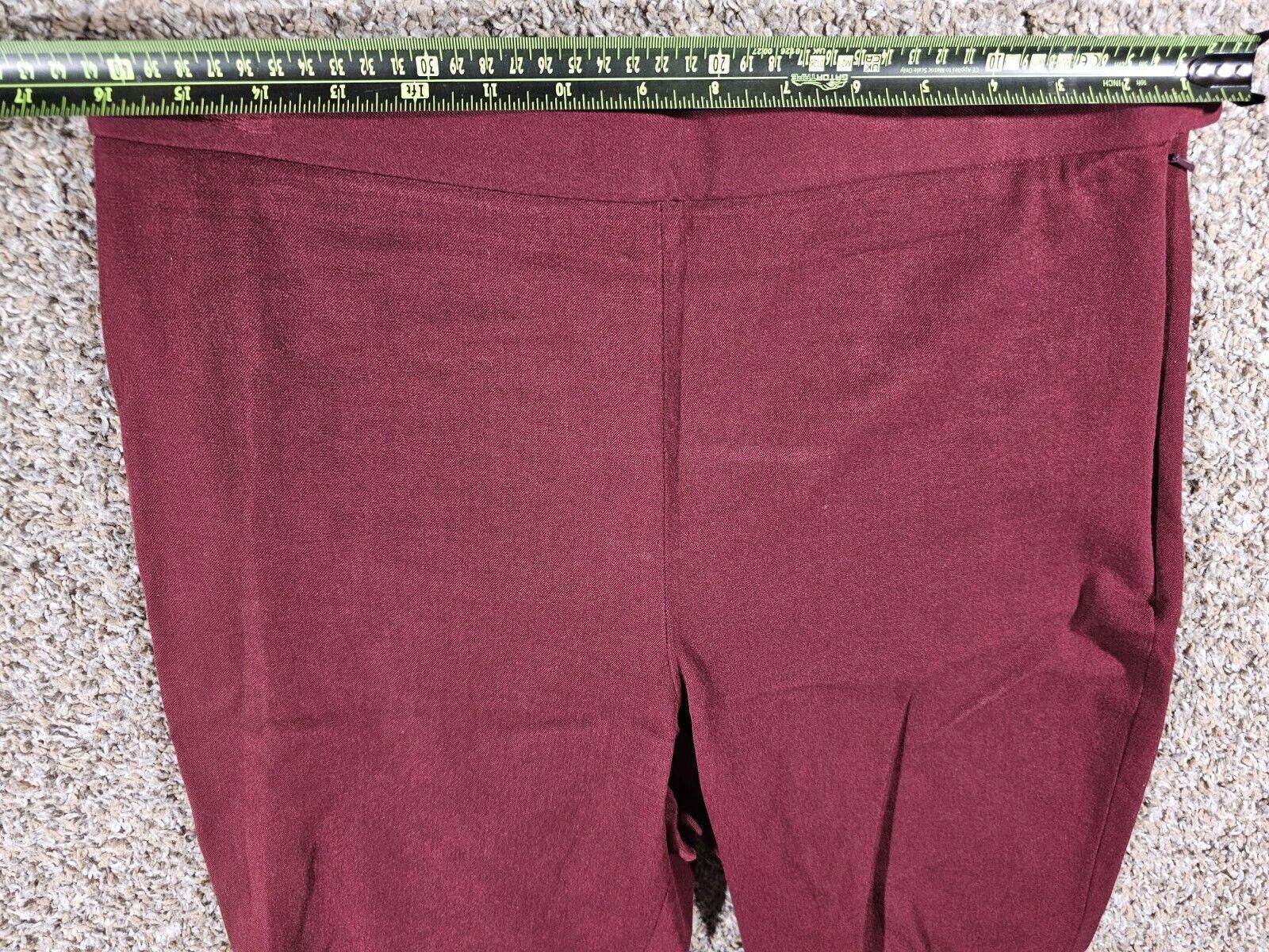 Banana Republic Banana Republic Red Size 12 Side Zip Pants Size 34" / US 12 / IT 48 - 3 Thumbnail