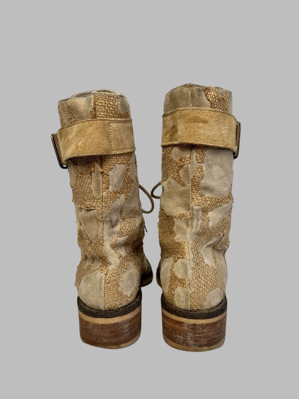 A.S.98 Issey Miyake Guidi Style Vintage AS98 High Leather Boots Size US 8 / IT 38 - 6 Thumbnail