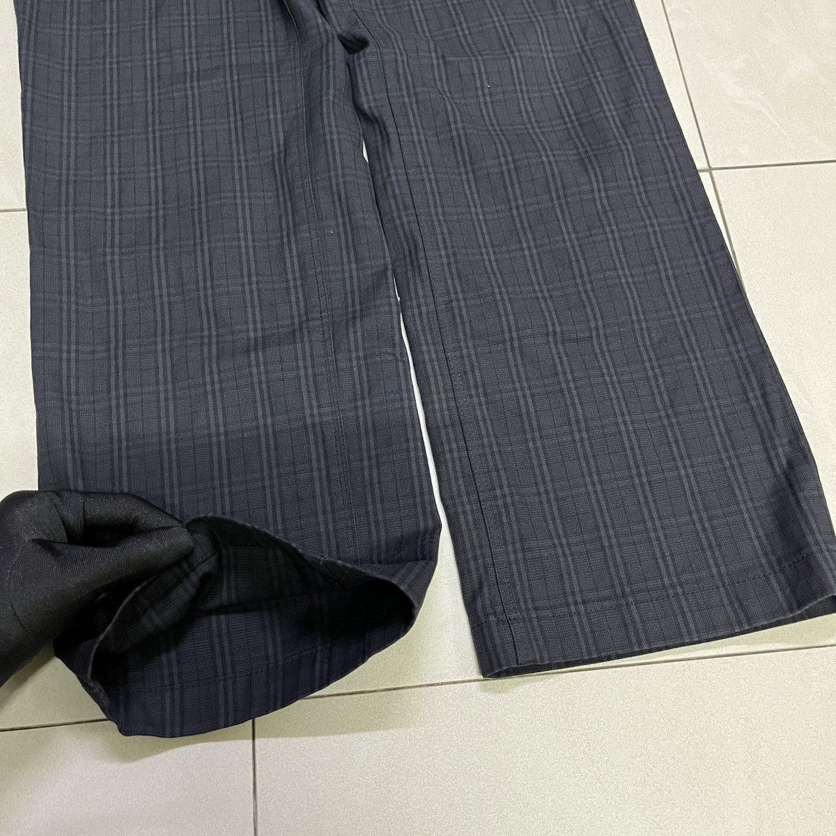 Burberry Vintage Burberry Black Nova Check Pants Size US 32 / EU 48 - 3 Thumbnail