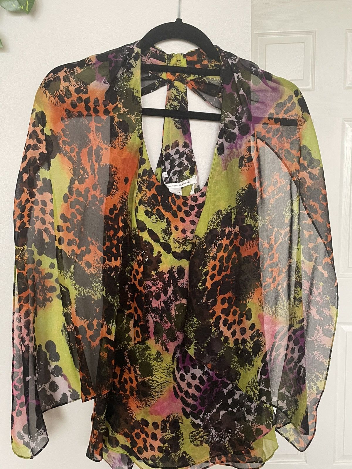 Diane von Furstenberg Silk Shirt Accessory Size S / US 4 / IT 40 - 1 Thumbnail