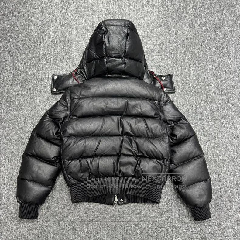 Alexander McQueen Alexander McQueen Leather Puffer Jacket. Size US L / EU 52-54 / 3 - 2 Thumbnail