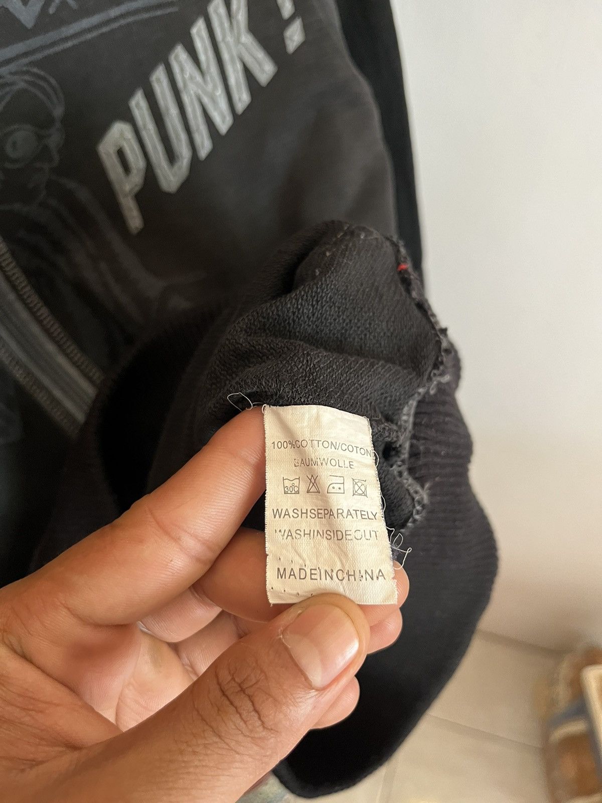 If Six Was Nine Y2K Kmrii Punk is not dead Cudle Zip Hoodie Size US XS / EU 42 / 0 - 13 Thumbnail