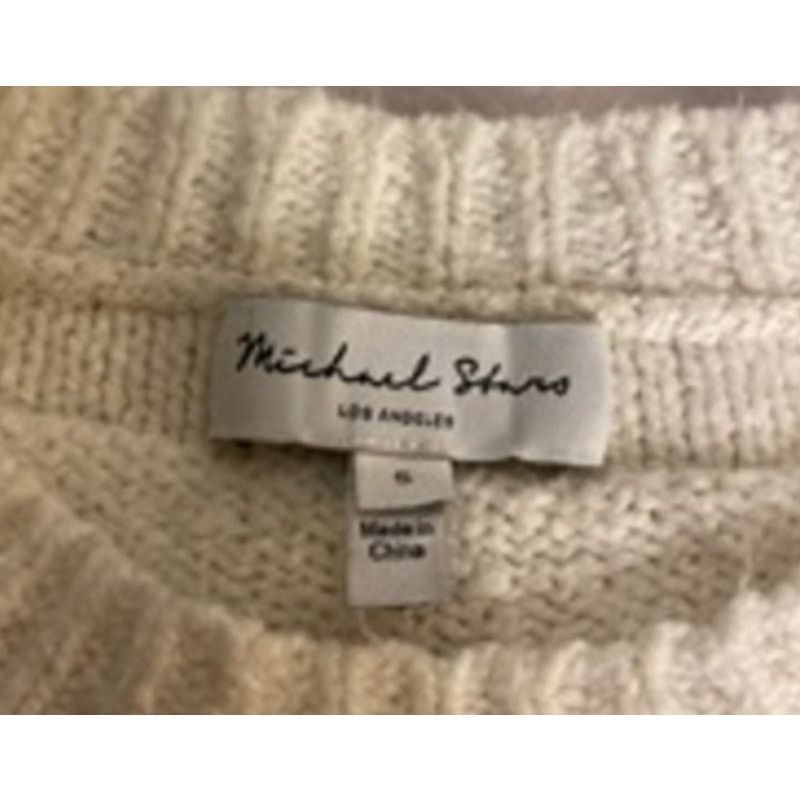 Michael Stars Michael Stars White Pullover Sweater S Lightweight Knit Size S / US 4 / IT 40 - 4 Thumbnail