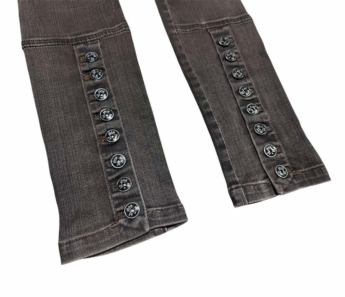 Marithe + Francois Girbaud 🔥Y2K Marithe Francois Girbaud Skinny Biker Jeans Size US 30 / EU 46 - 9 Thumbnail