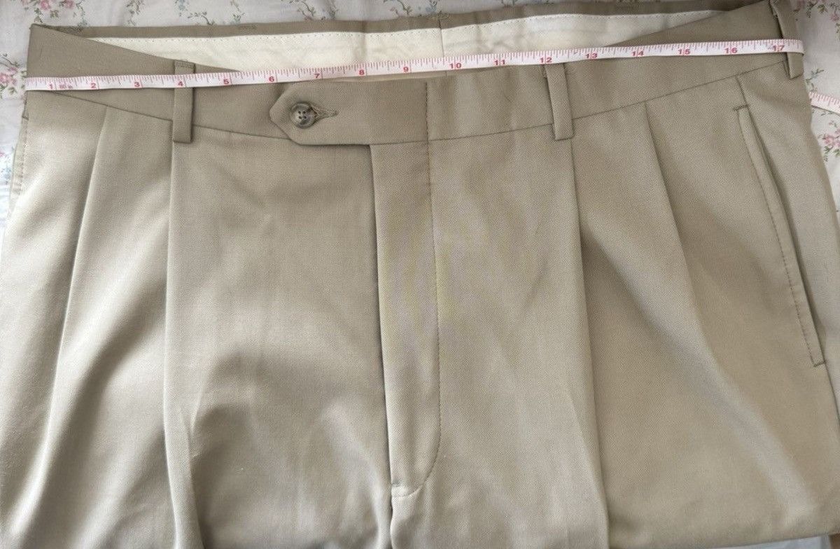 Austin Reed VINTAGE ‼️Austin Reed Super 100's khaki trousers. Size 40R - 8 Thumbnail