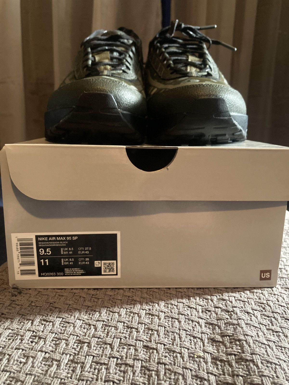 Nike Nike Air Max 95 SP WORKSOUT Olive Black Size US 9.5 / EU 42-43 - 2 Thumbnail