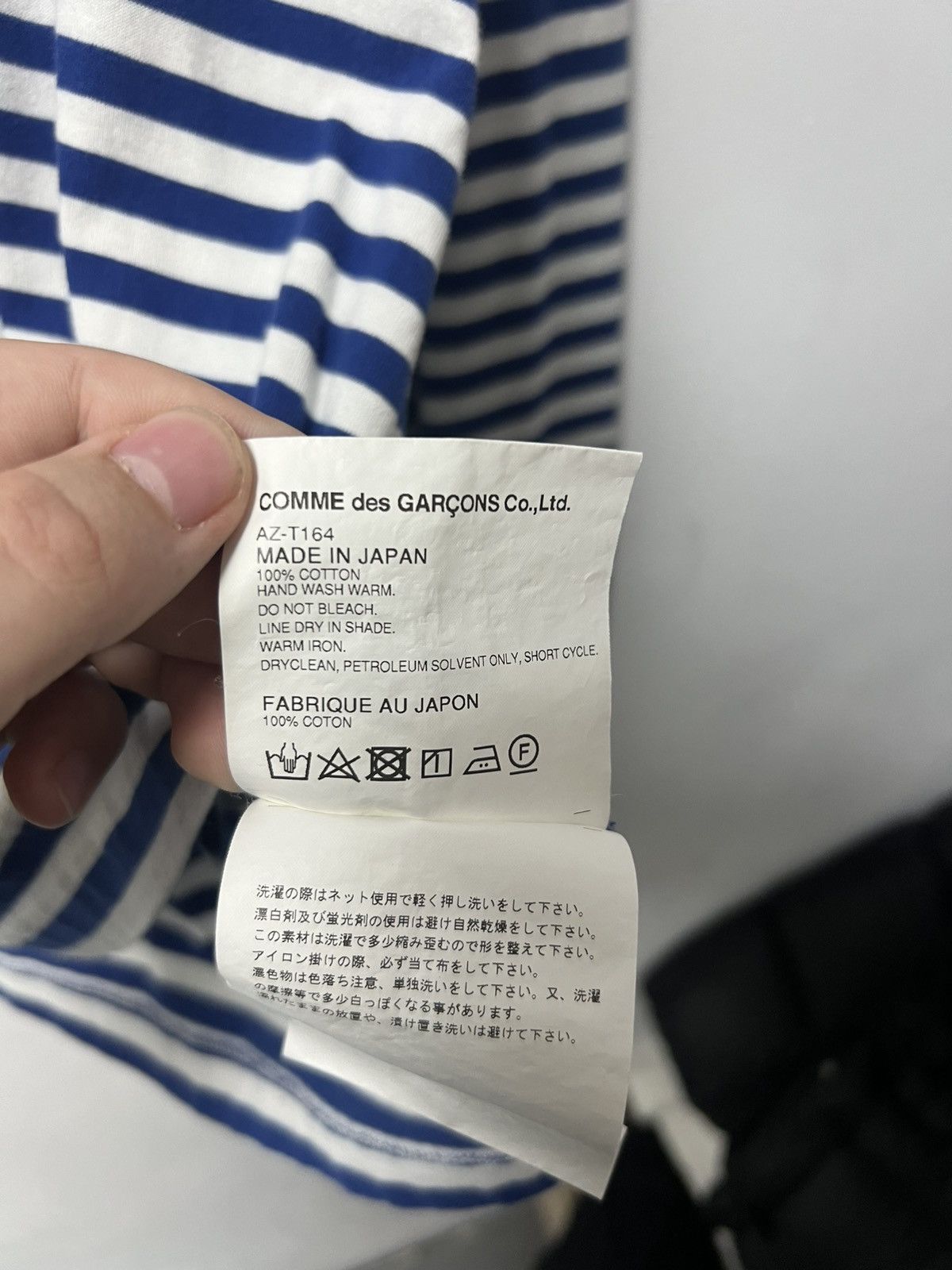 Comme des Garcons Long sleeve comme des garçons t shirt Size US XL / EU 56 / 4 - 7 Thumbnail