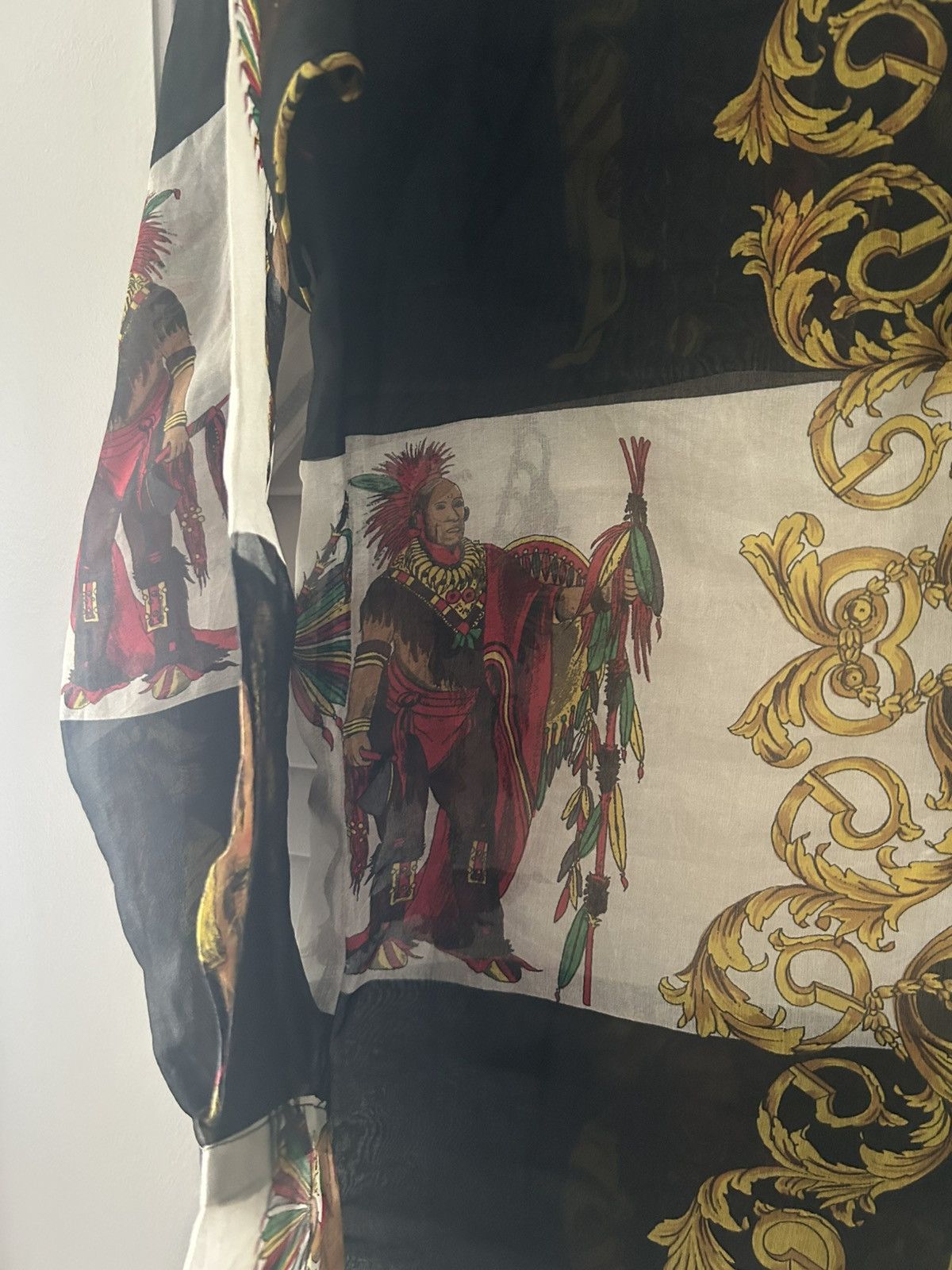 Versace 1980s gianni versace sheet shirt Size US S / EU 44-46 / 1 - 6 Thumbnail