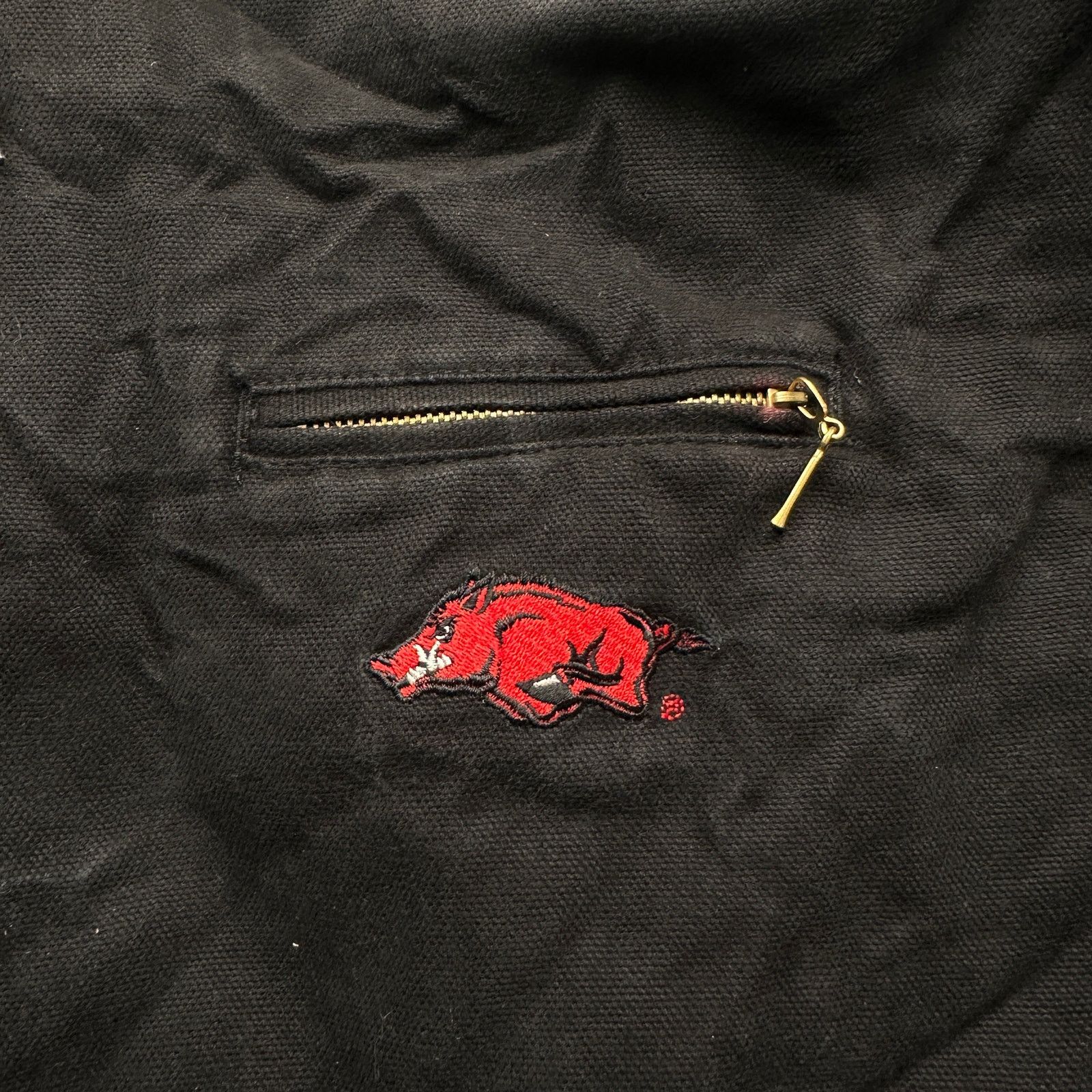 Other TeamWorx Arkansas Razorbacks Duck Canvas Work Jacket Mens XL Size US XL / EU 56 / 4 - 8 Thumbnail