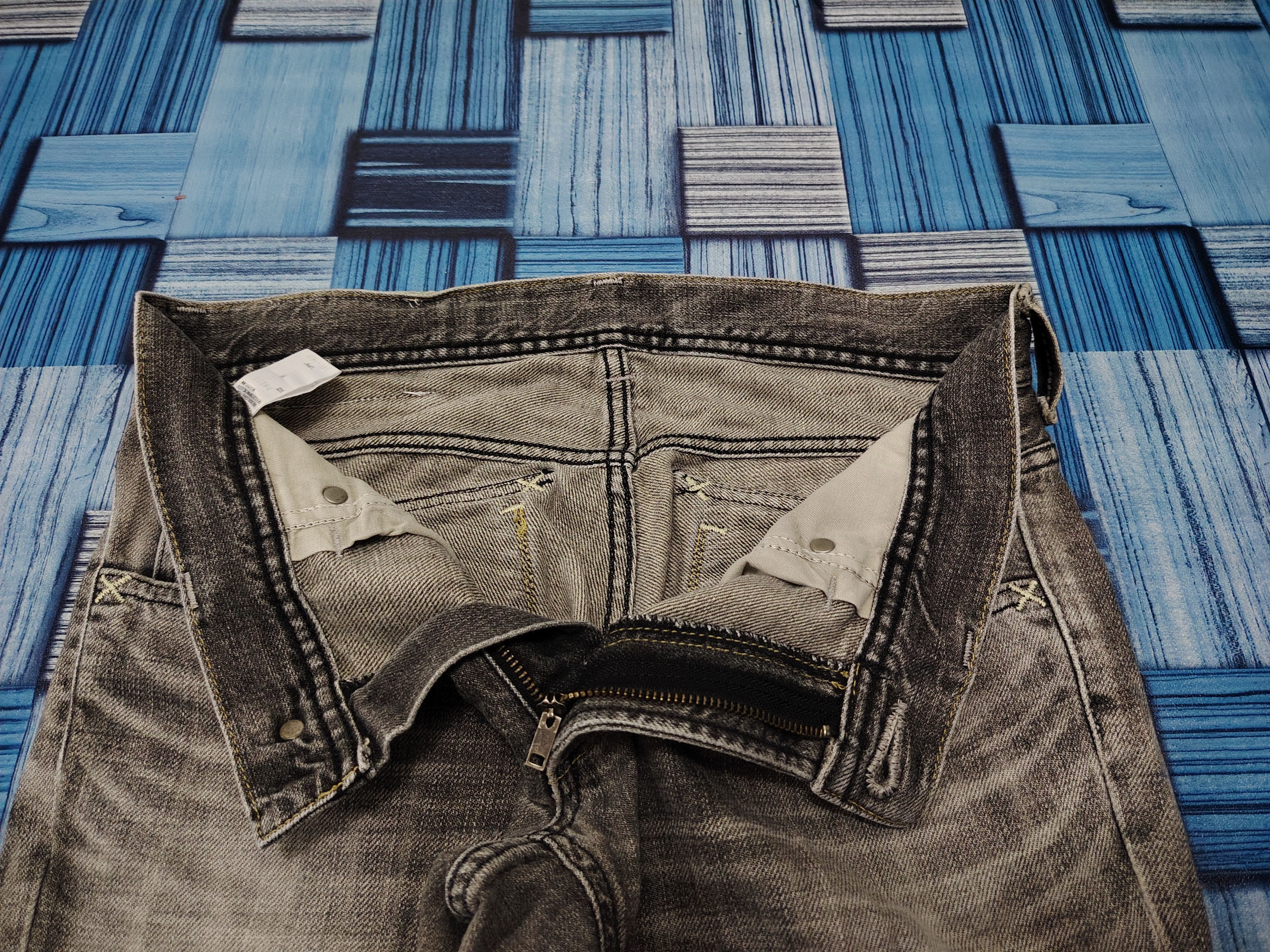 Hysteric Glamour Japanese Lee Riders Flared distressed Studded Jeans Size US 31 - 12 Thumbnail