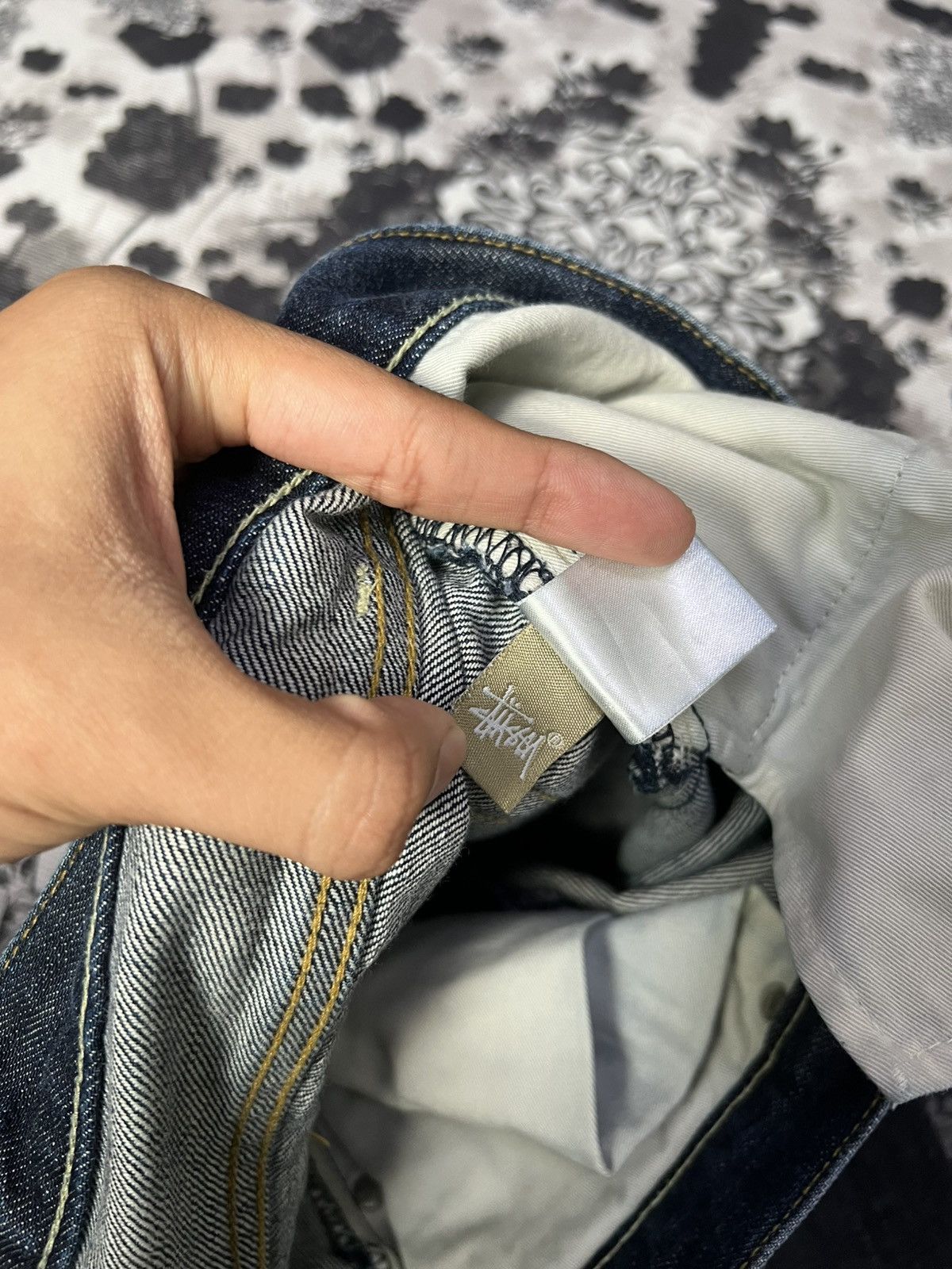 Stussy Stussy Rough & Rugged Signature Denim Jeans Size US 34 / EU 50 - 12 Thumbnail