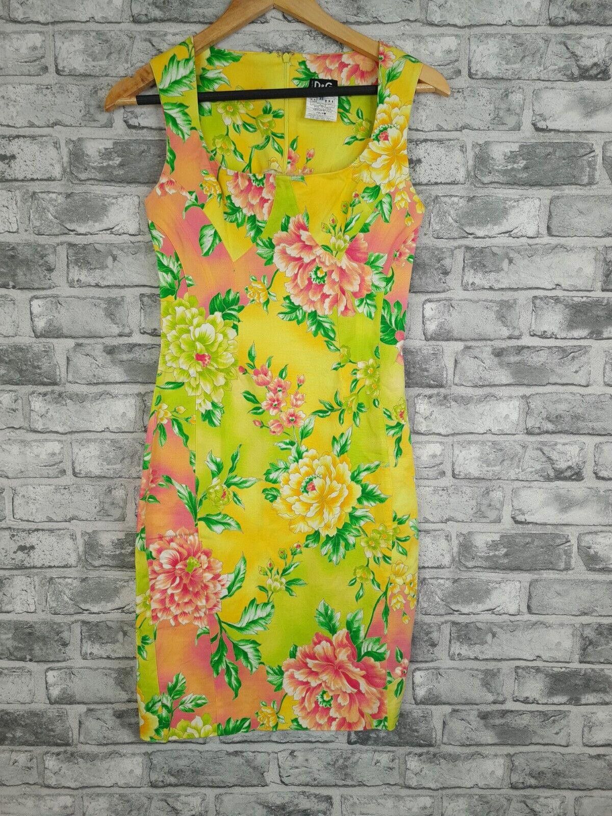 Dolce & Gabbana Dolce Gabbana Dress Size 8 Floral Euro 42 Authentic |  Grailed