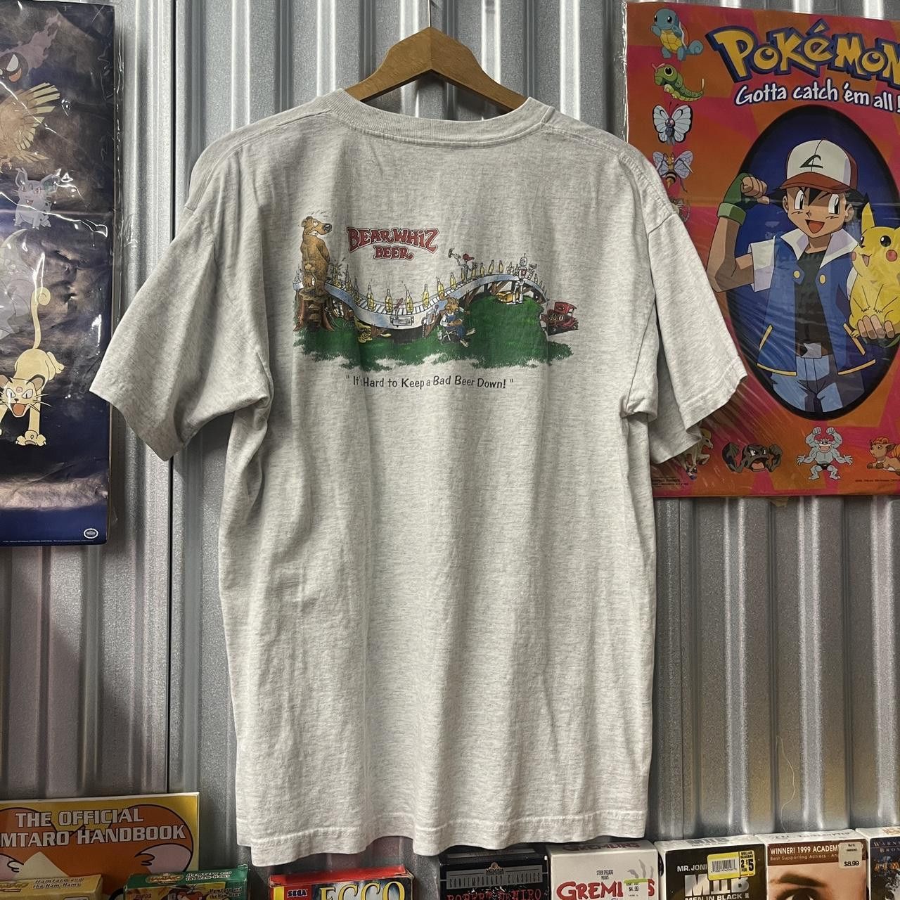 Vintage VTG 90's BearWhiz Alaska Risenshiner Beer Graphic T Shirt XL Size US L / EU 52-54 / 3 - 3 Thumbnail