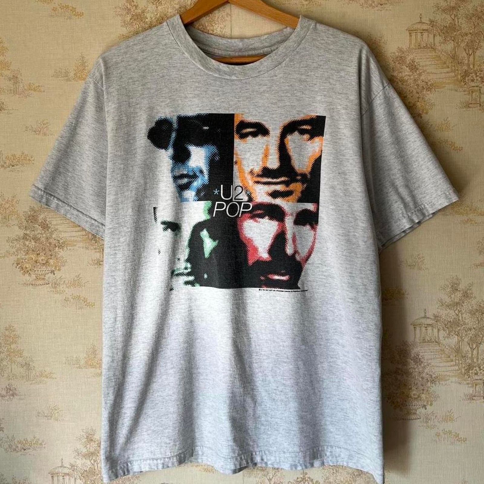 Vintage Vintage 1997 U2 PopMart Tour T-Shirt | Pop Art Portraits | L Size US L / EU 52-54 / 3 - 1 Thumbnail