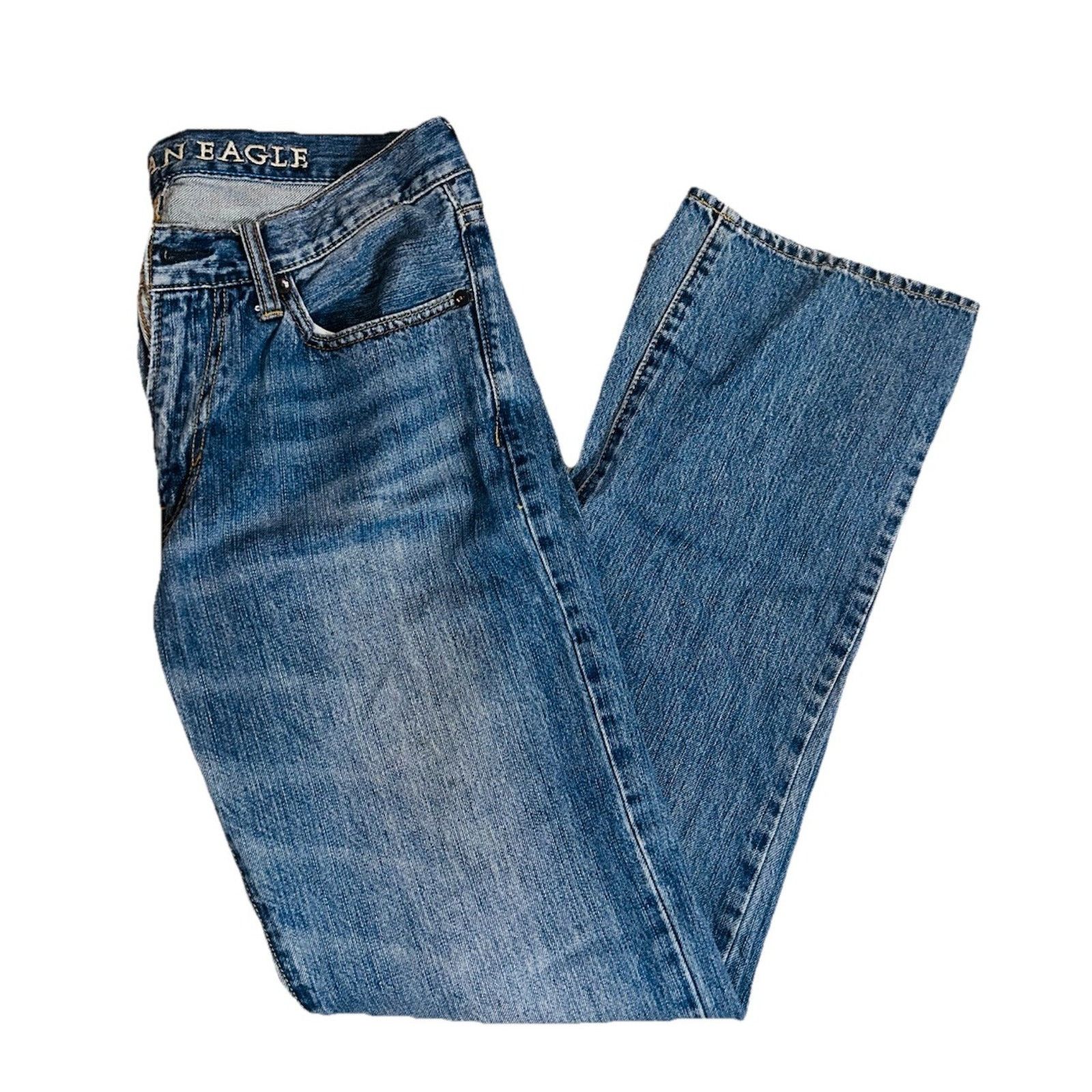 American Eagle Outfitters american eagle original straight men's jeans 30x32 Size US 30 / EU 46 - 1 Thumbnail