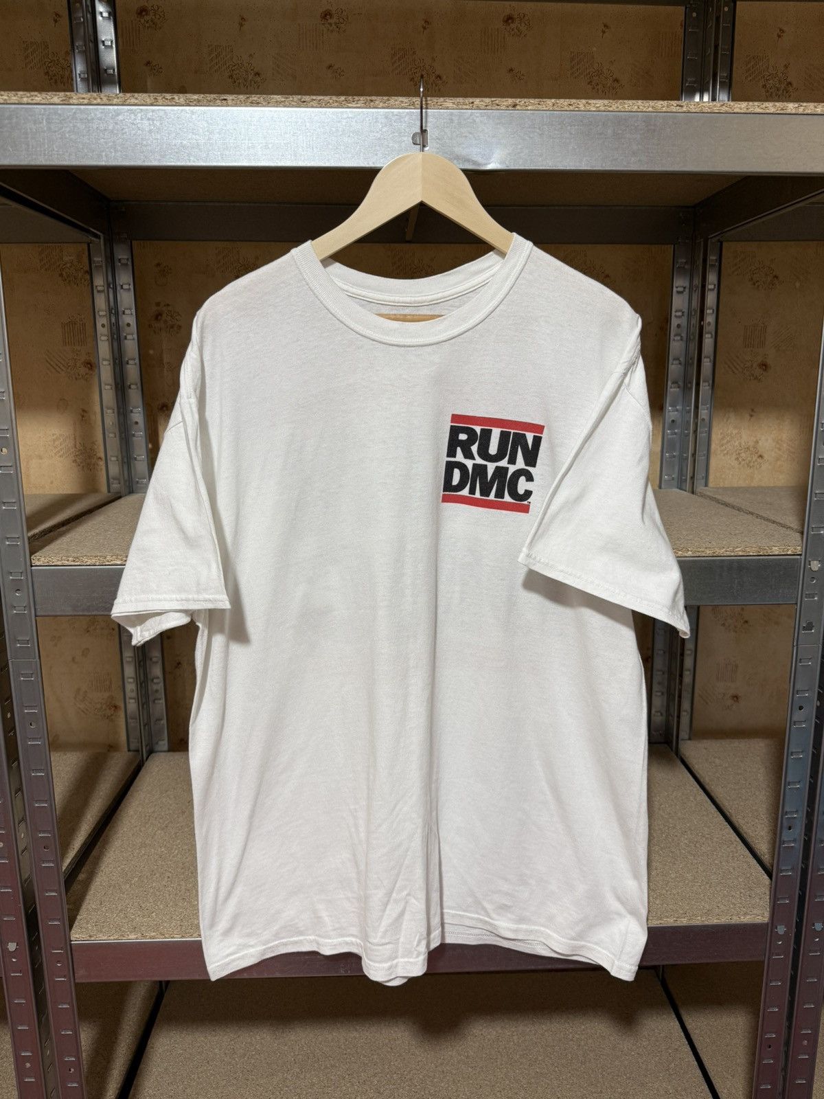 Band Tees × RUN DMC × Rap Tees Vintage Run Dmc Band Rap Music Promo Retro T-Shirt Y2K Hype Size US XL / EU 56 / 4 - 2 Thumbnail
